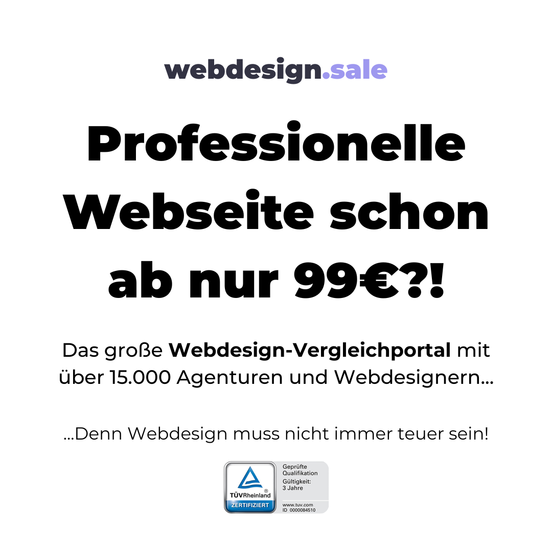 Webdesign.sale Facebook ad