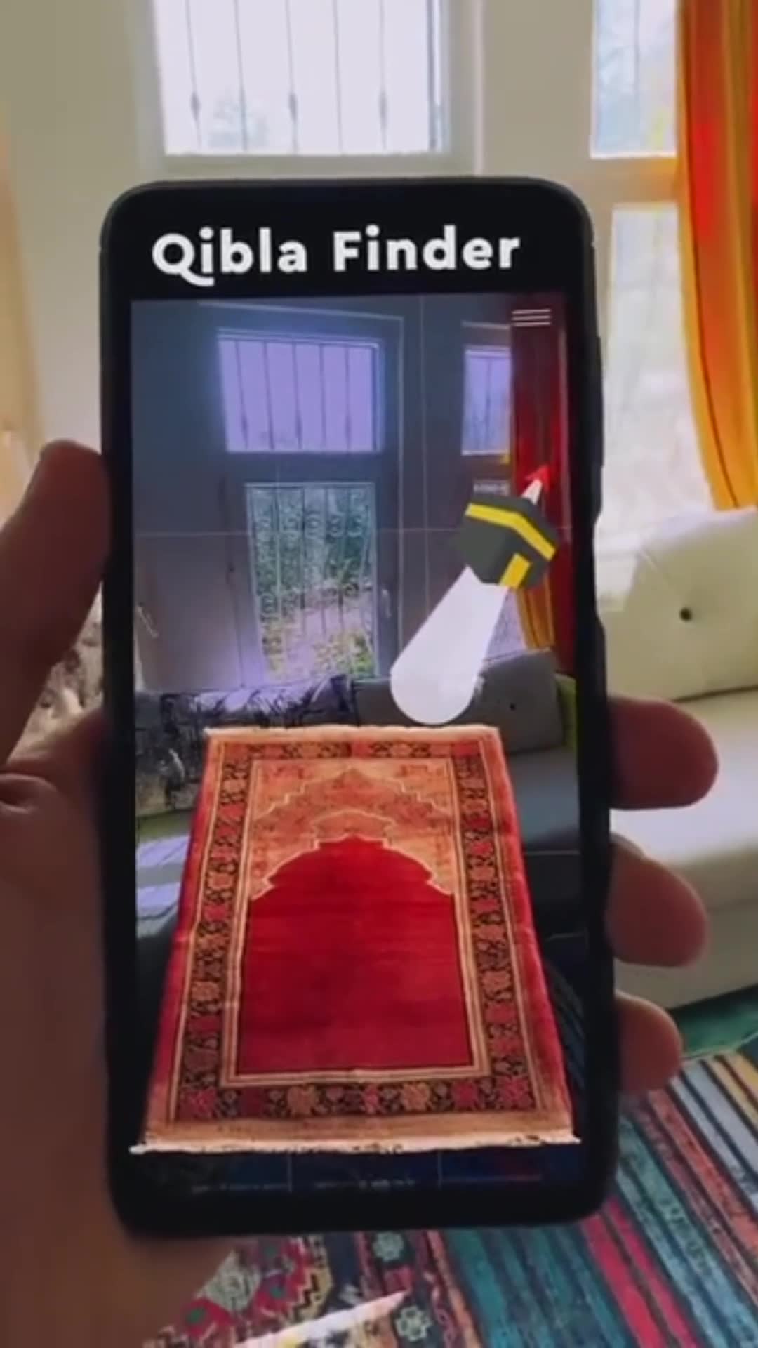Qibla Compass, Prayer Time and Azan Alarm Facebook ad: Coba Asisten Muslim