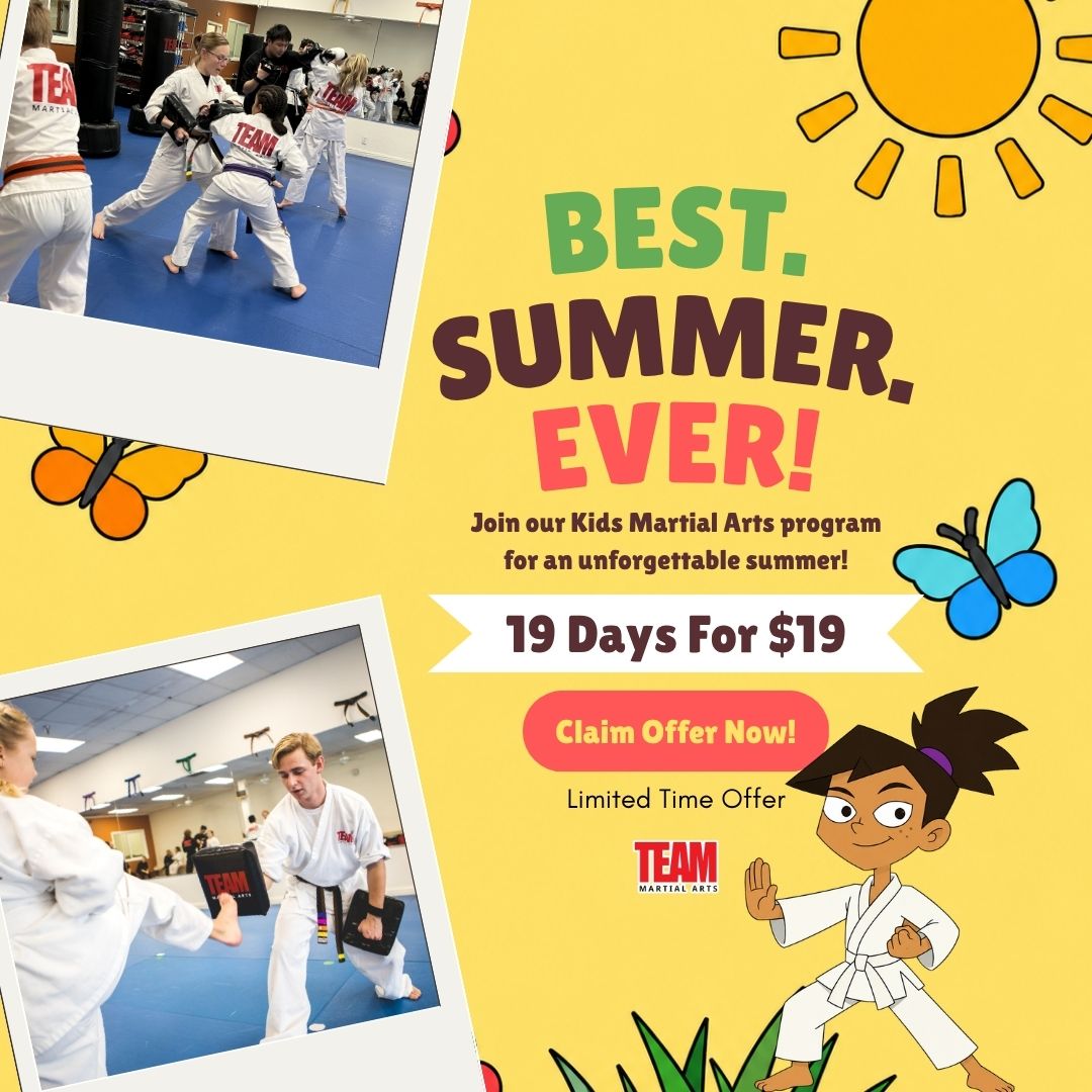 Team Martial Arts Facebook ad