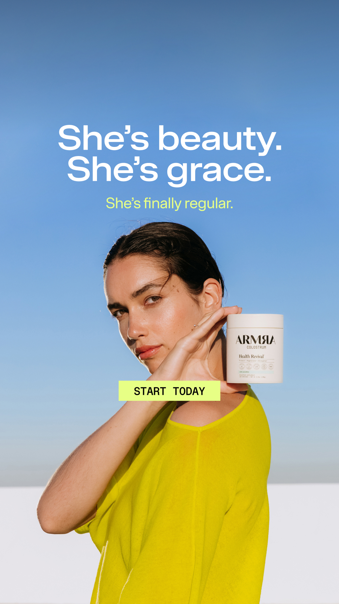 ARMRA Facebook ad