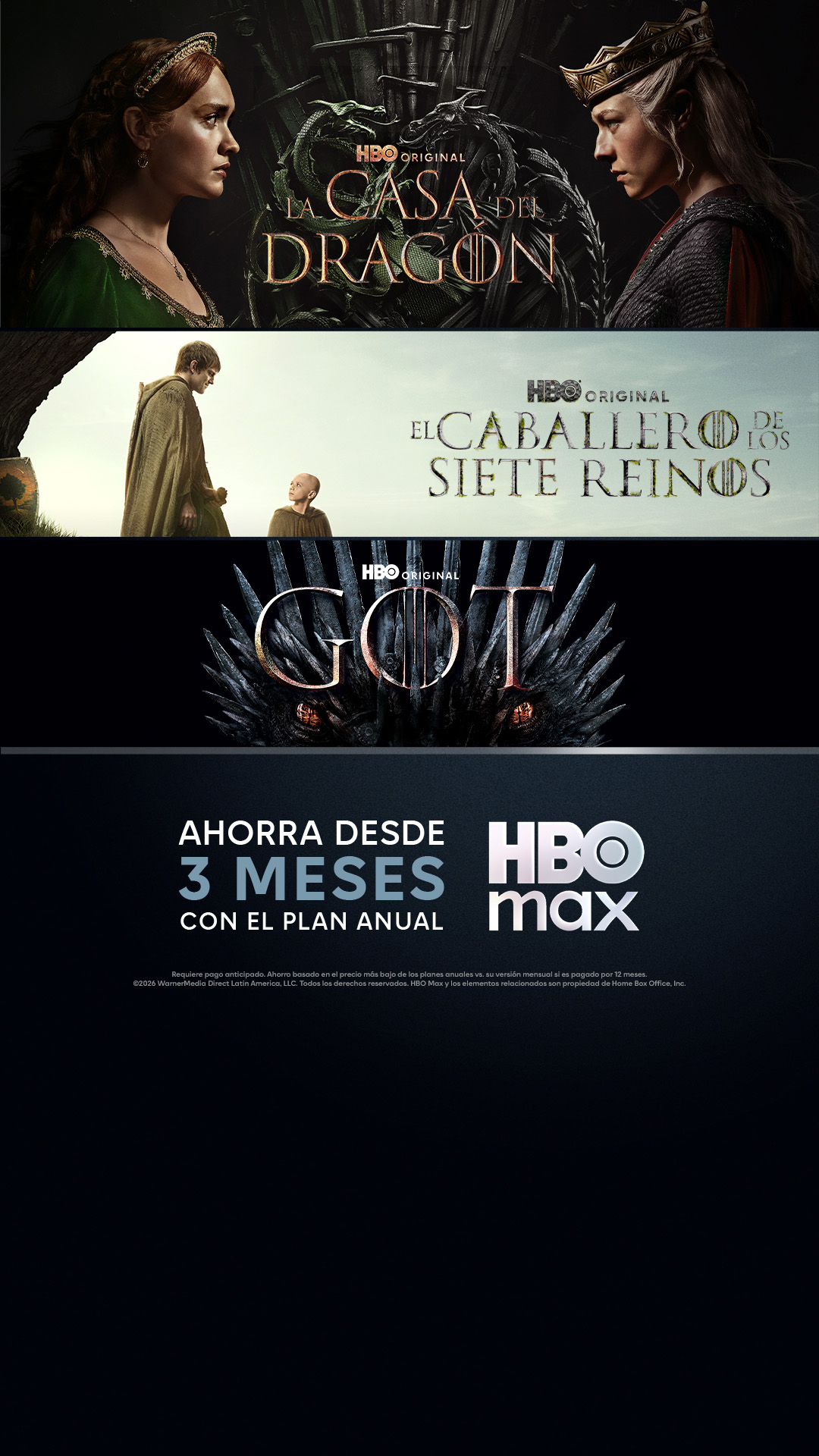 HBO Max Facebook ad