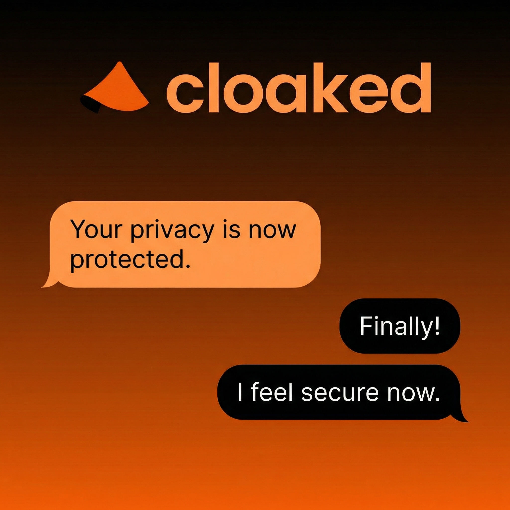 Cloaked Inc. Facebook ad