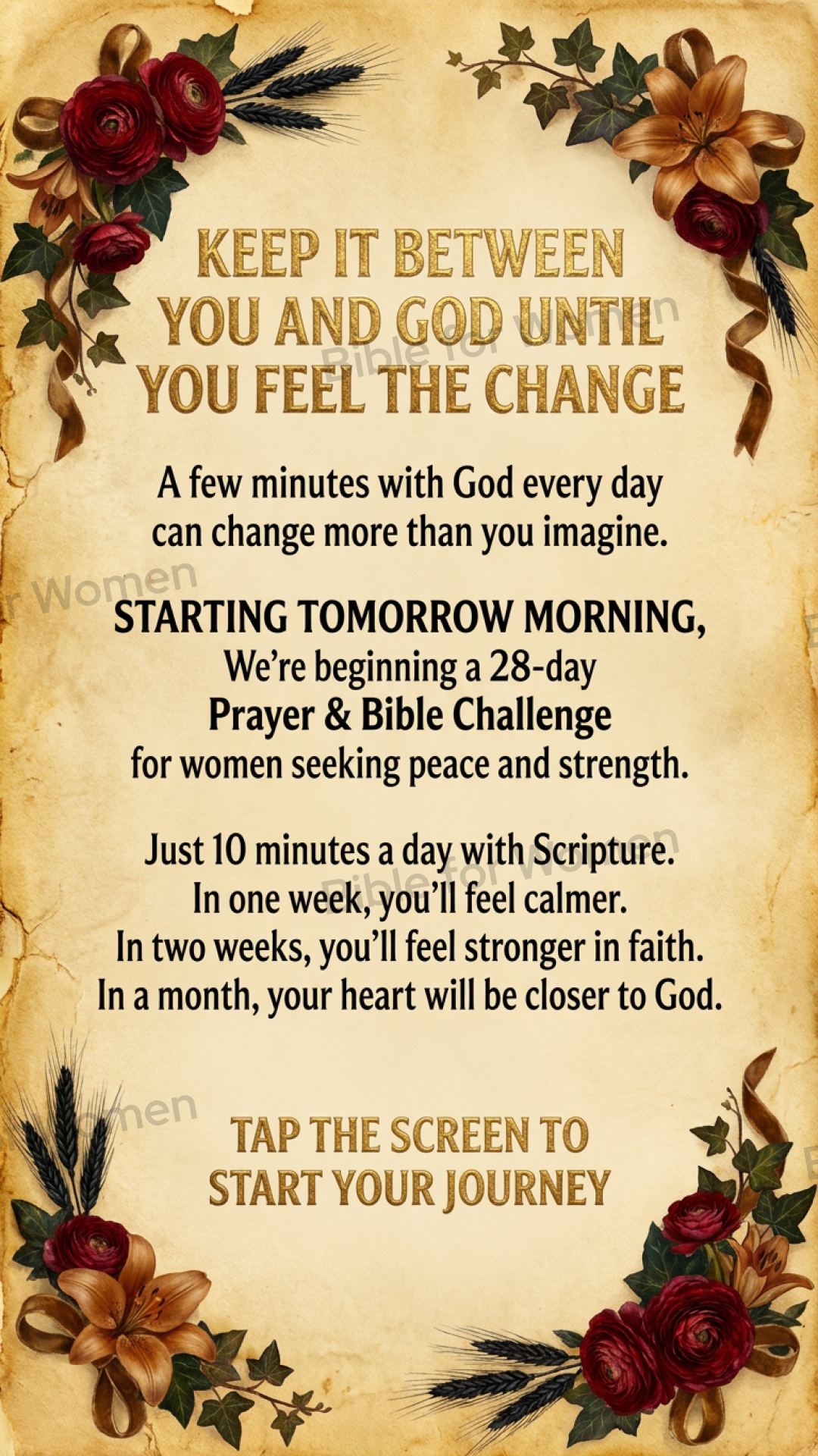 Daily Bible Verses Facebook ad