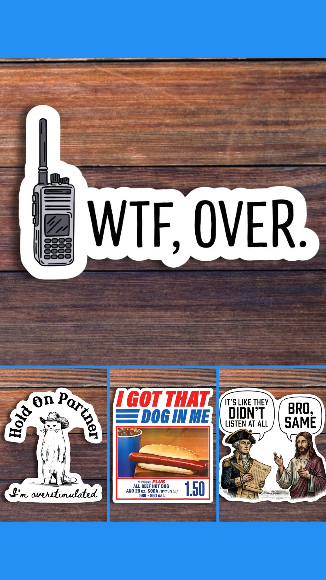 Sticker Horse Facebook ad