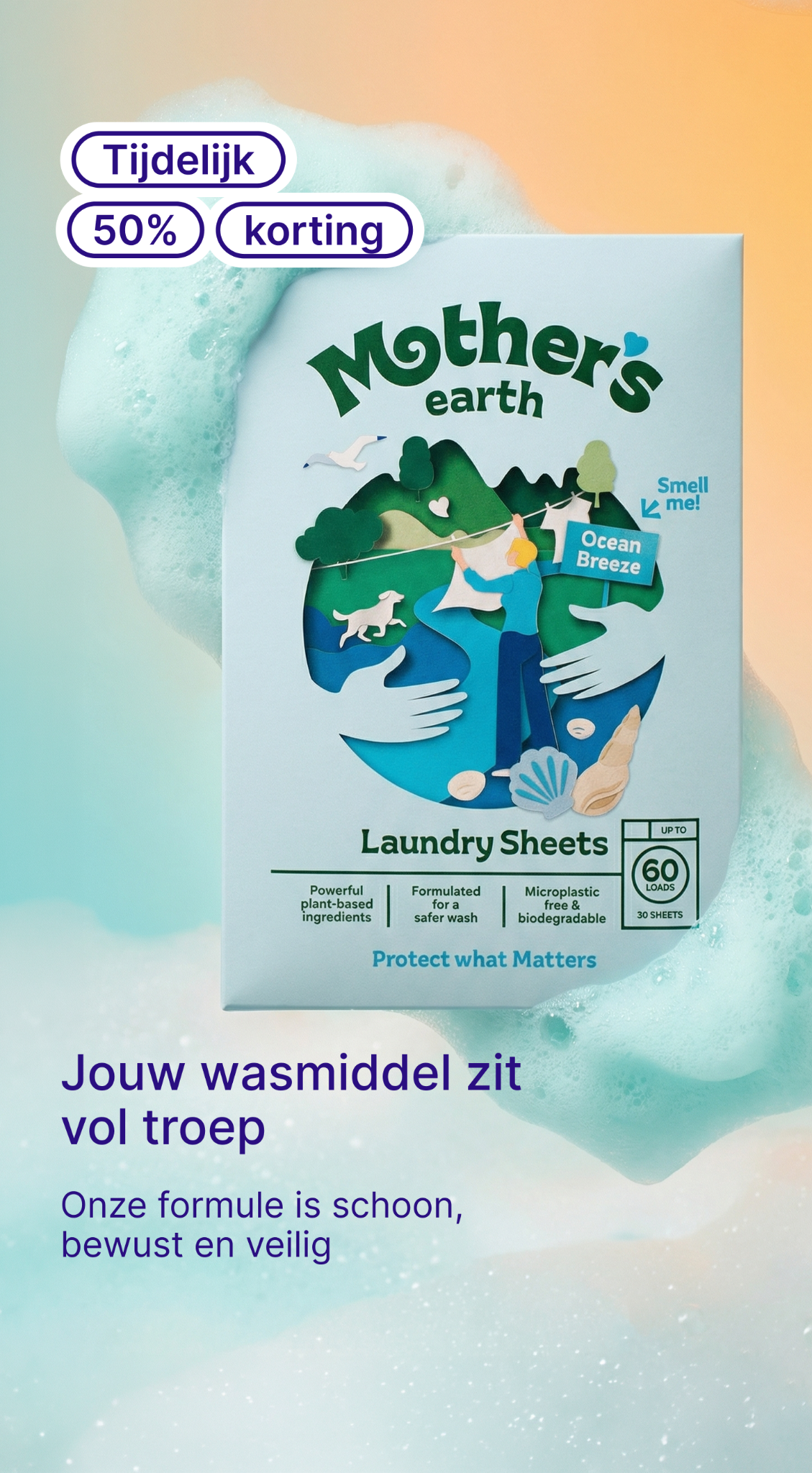Mothers Earth Facebook ad