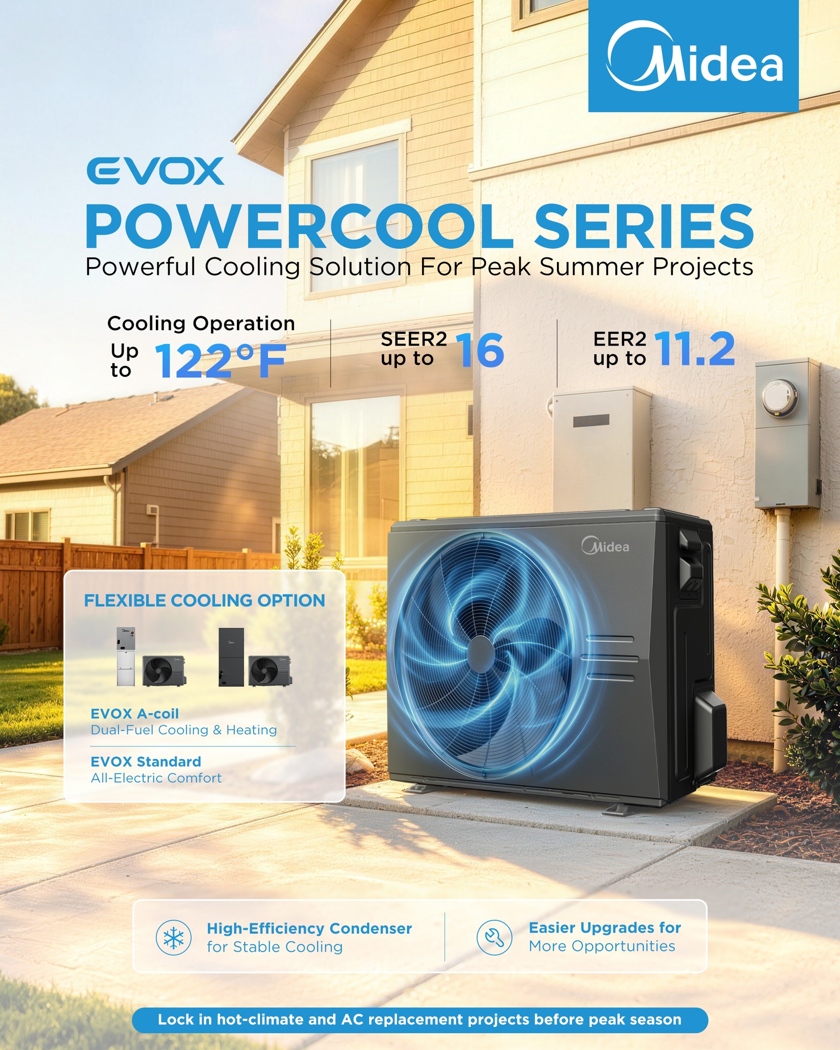 Midea Heating & Cooling CA Facebook ad