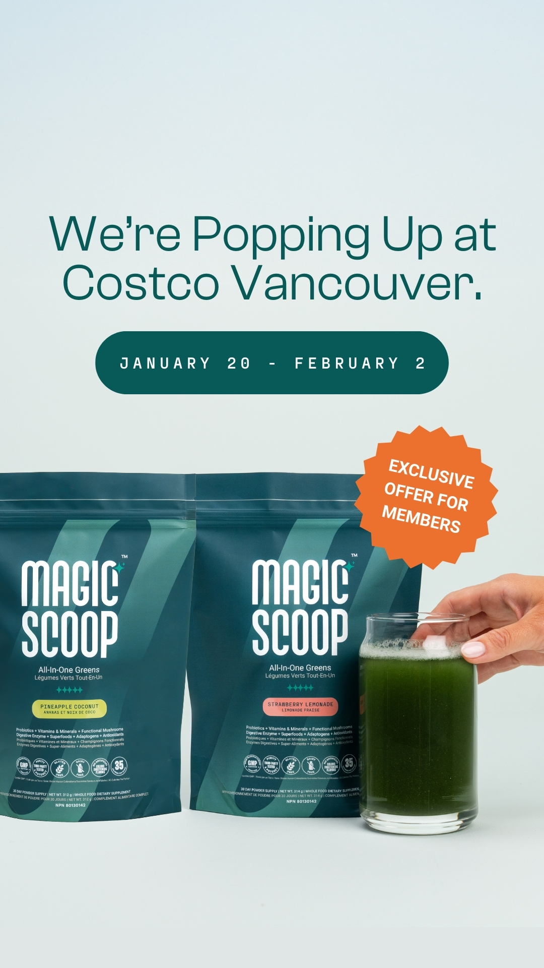 Magic Scoop Facebook ad