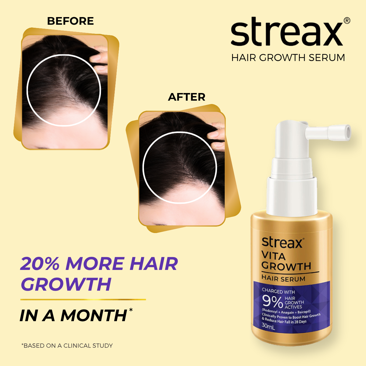 Streax.Hair Facebook ad