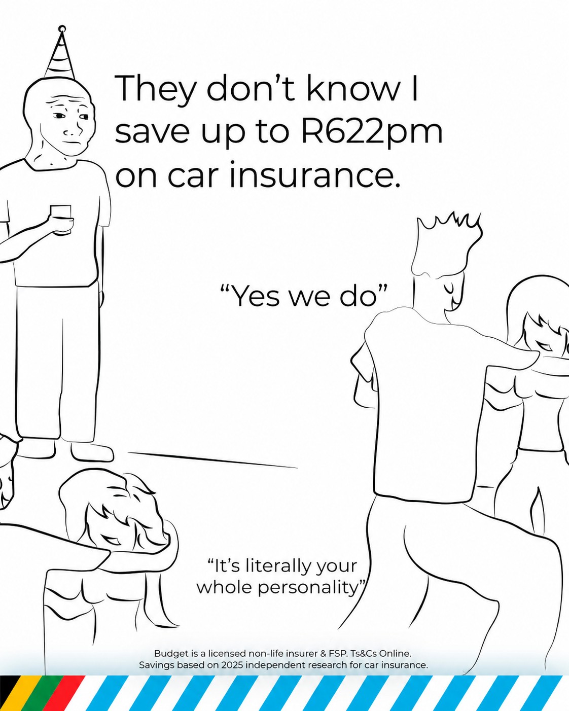 Budget Insurance Facebook ad