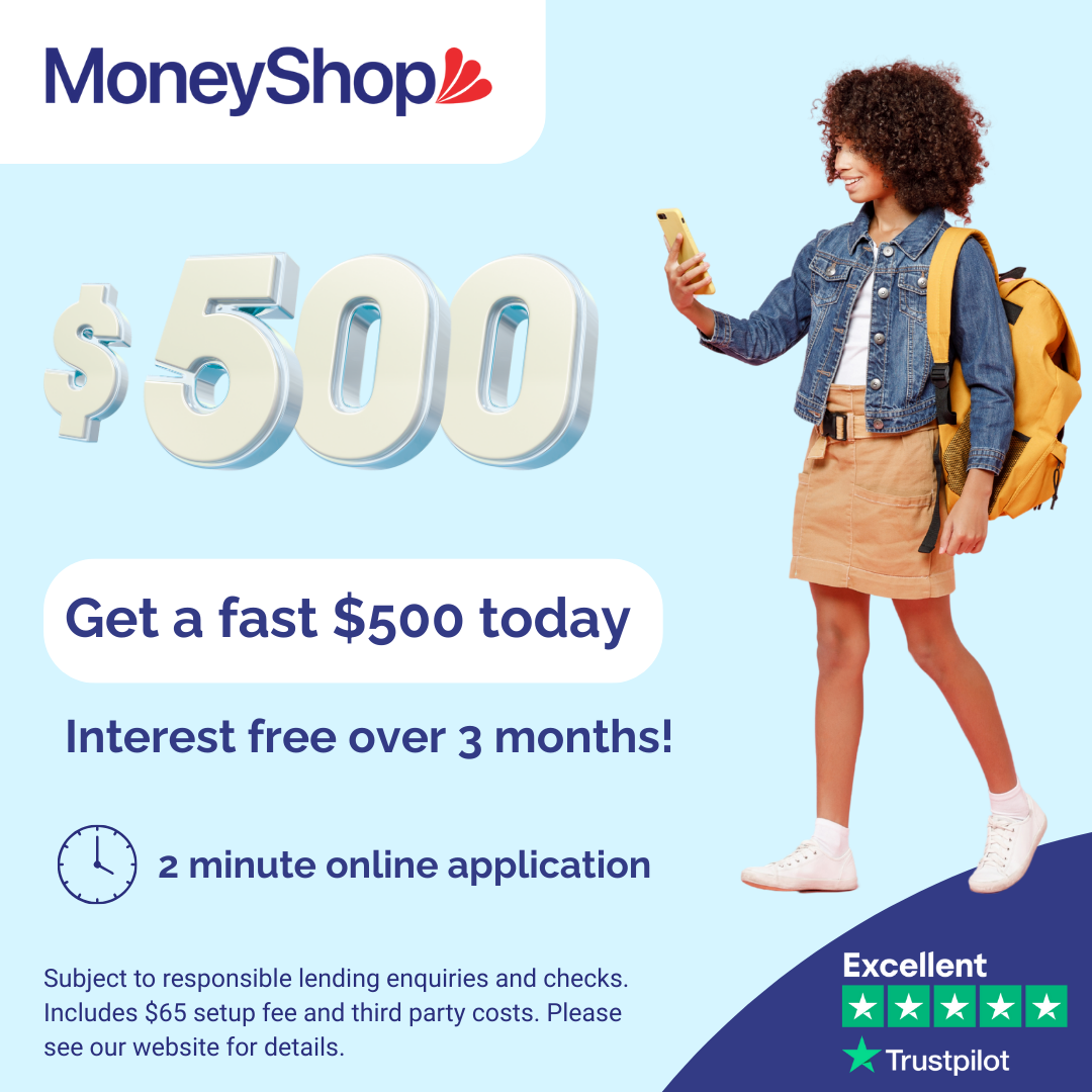MoneyShop Facebook ad from Apr 20, 2026
