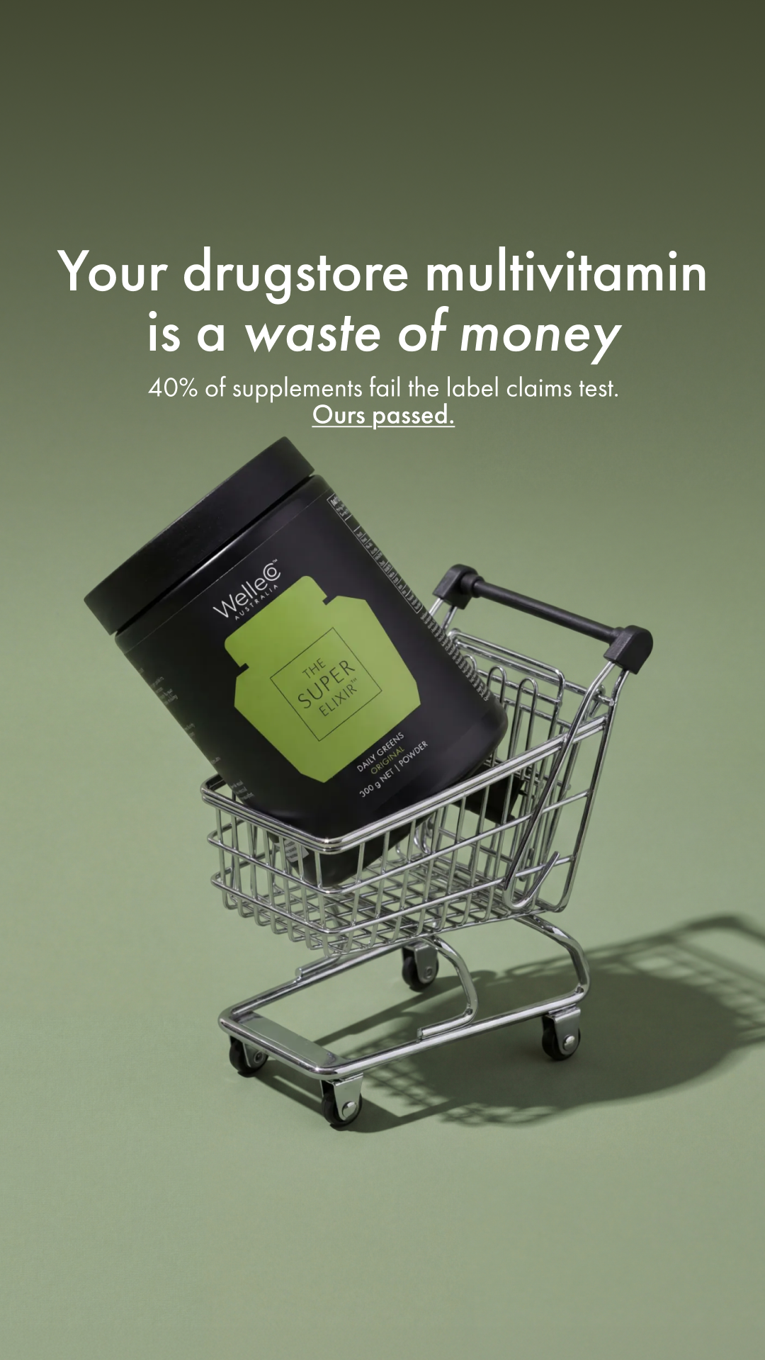 WelleCo Facebook ad