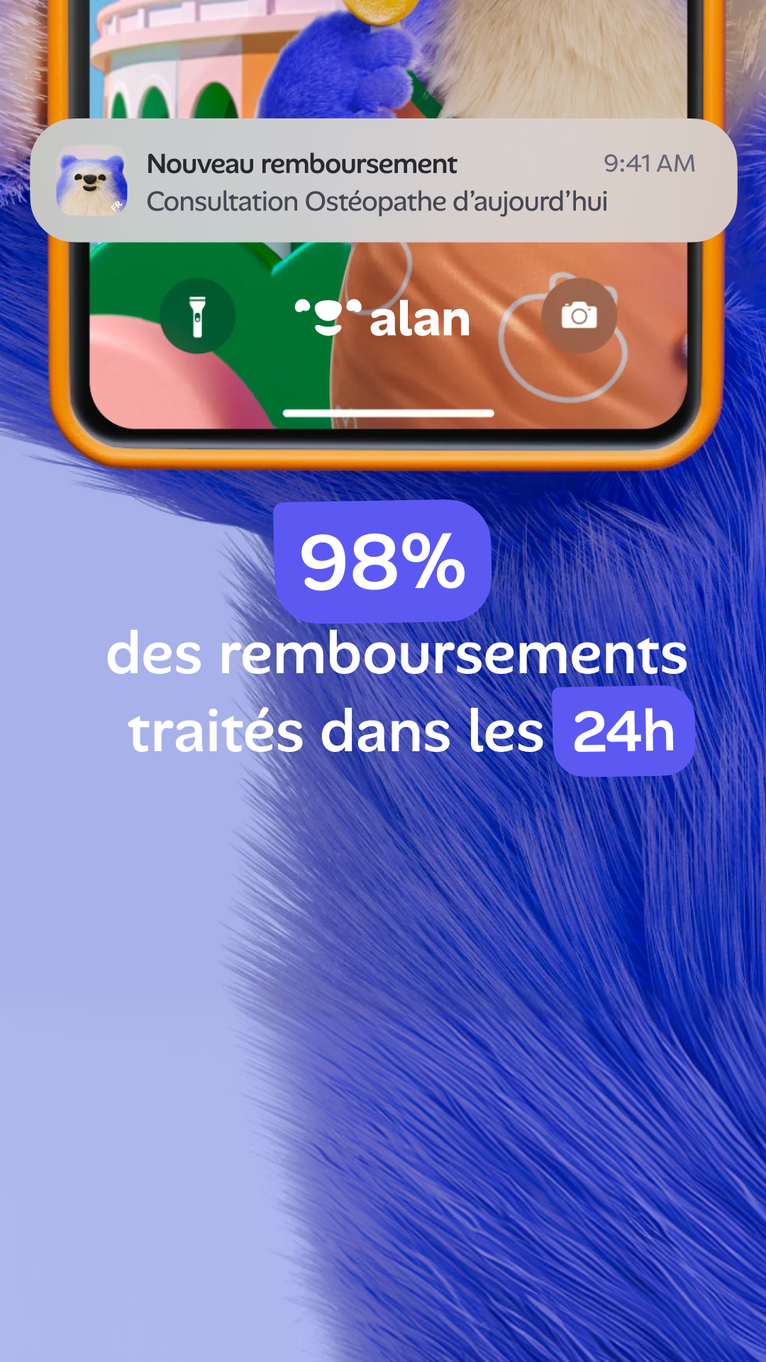 Alan Facebook ad from Jul 6, 2026