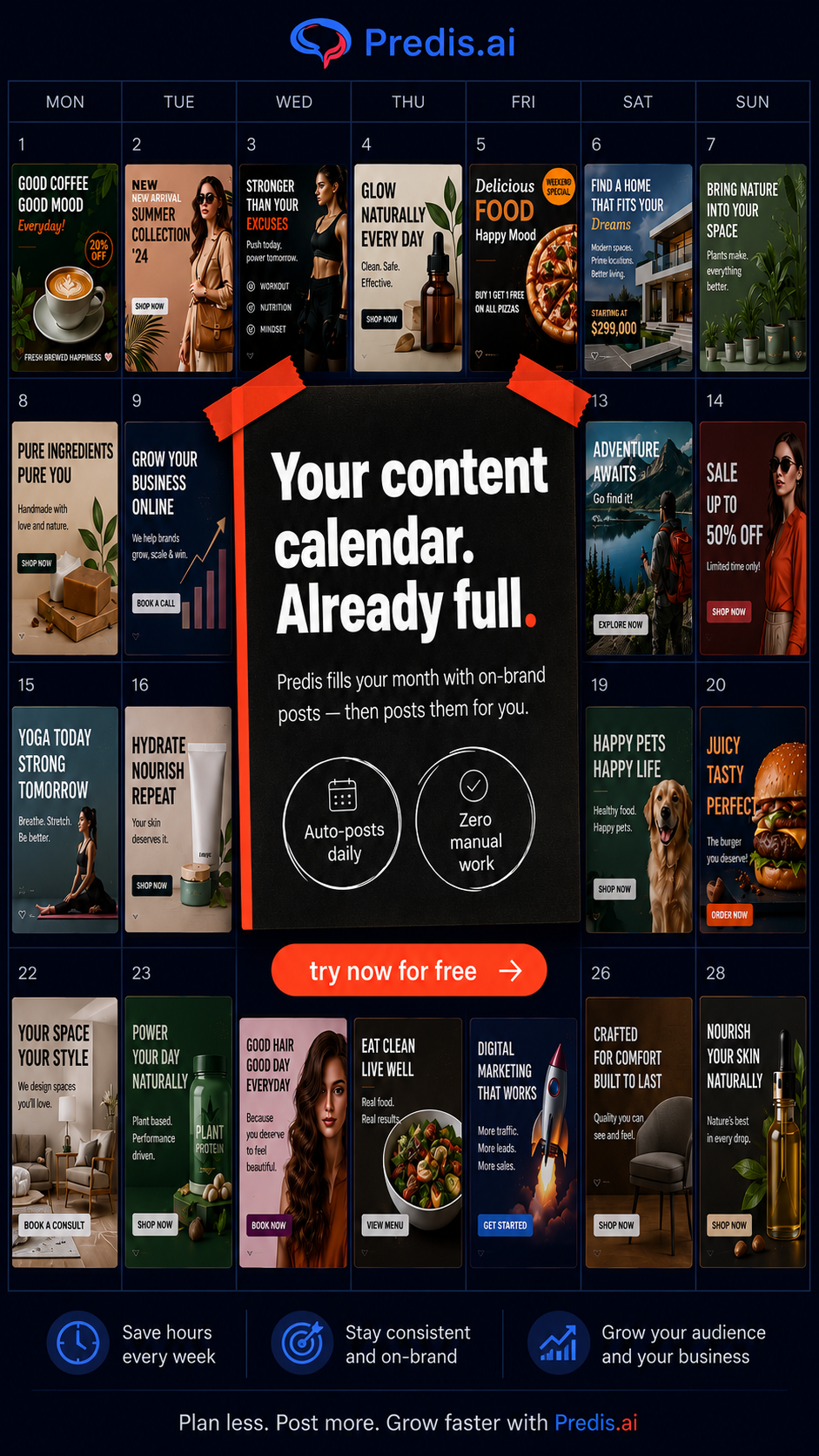 Predis.ai Facebook ad