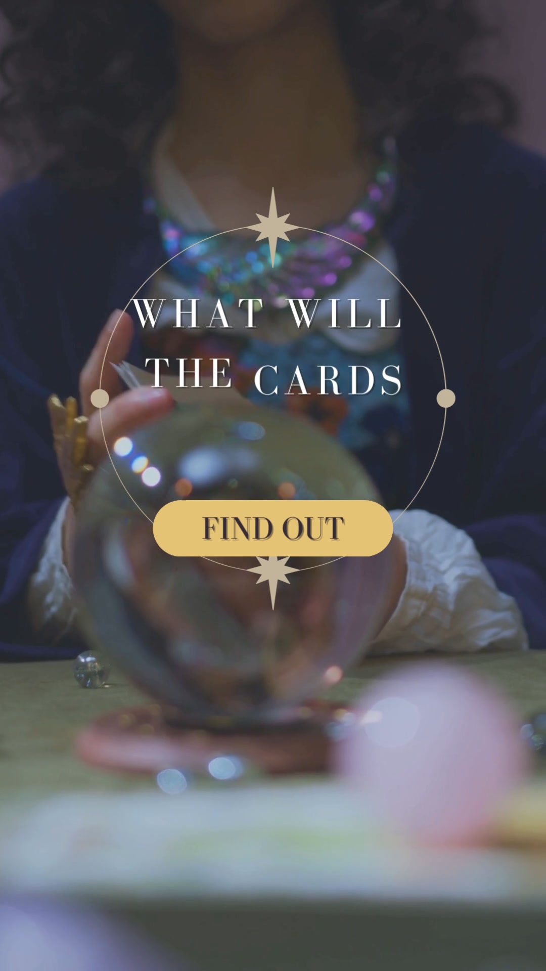 WeMystic Facebook ad: 🂡 Free Tarot Reading 🂡