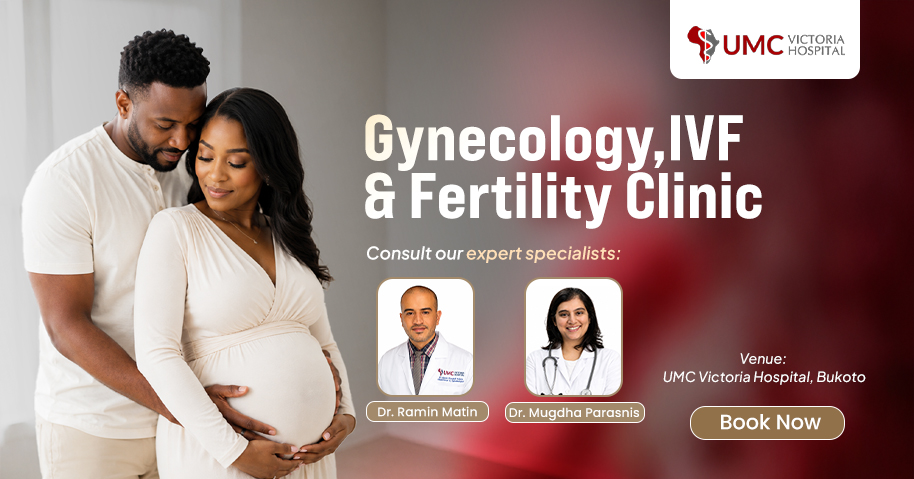 UMC Victoria Hospital - Uganda Facebook ad: Gynecology, IVF & Fertility, Kampala
