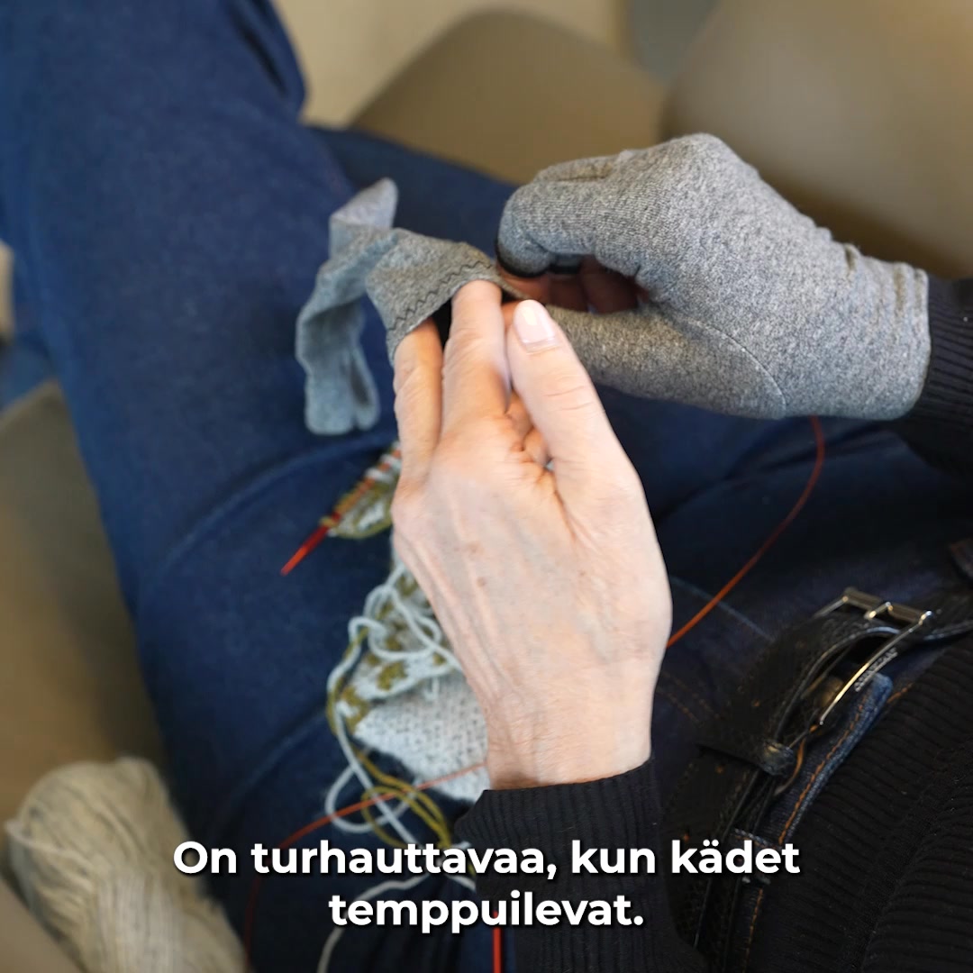 Seniorlife.fi Facebook ad: Lievitystä käsien särkyyn