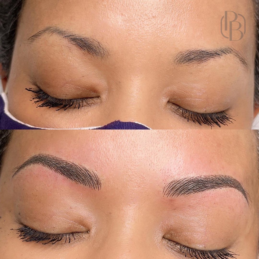 Perfect Brows Studio Facebook ad: Transform your brows with the power of microshading!