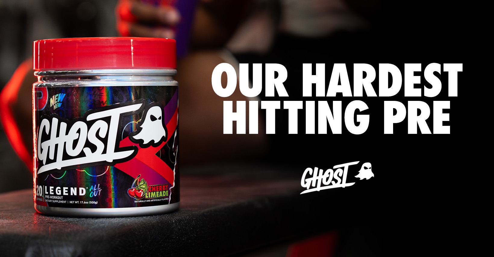 GHOST Facebook ad