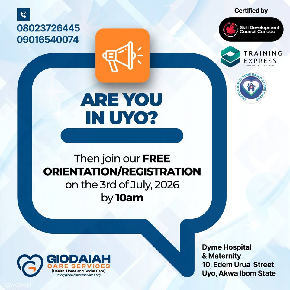 Giodaiah Care Services Ltd  Facebook ad