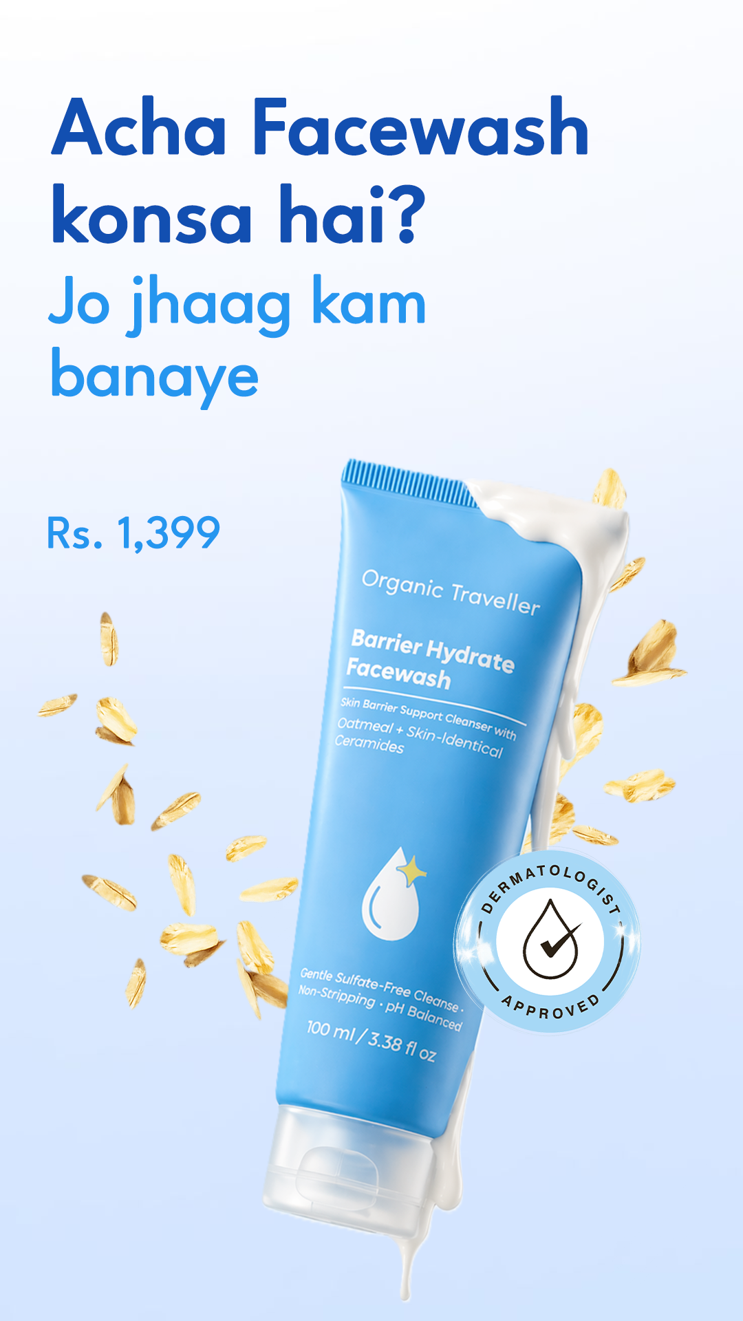 Organic Traveller - Skincare Facebook ad