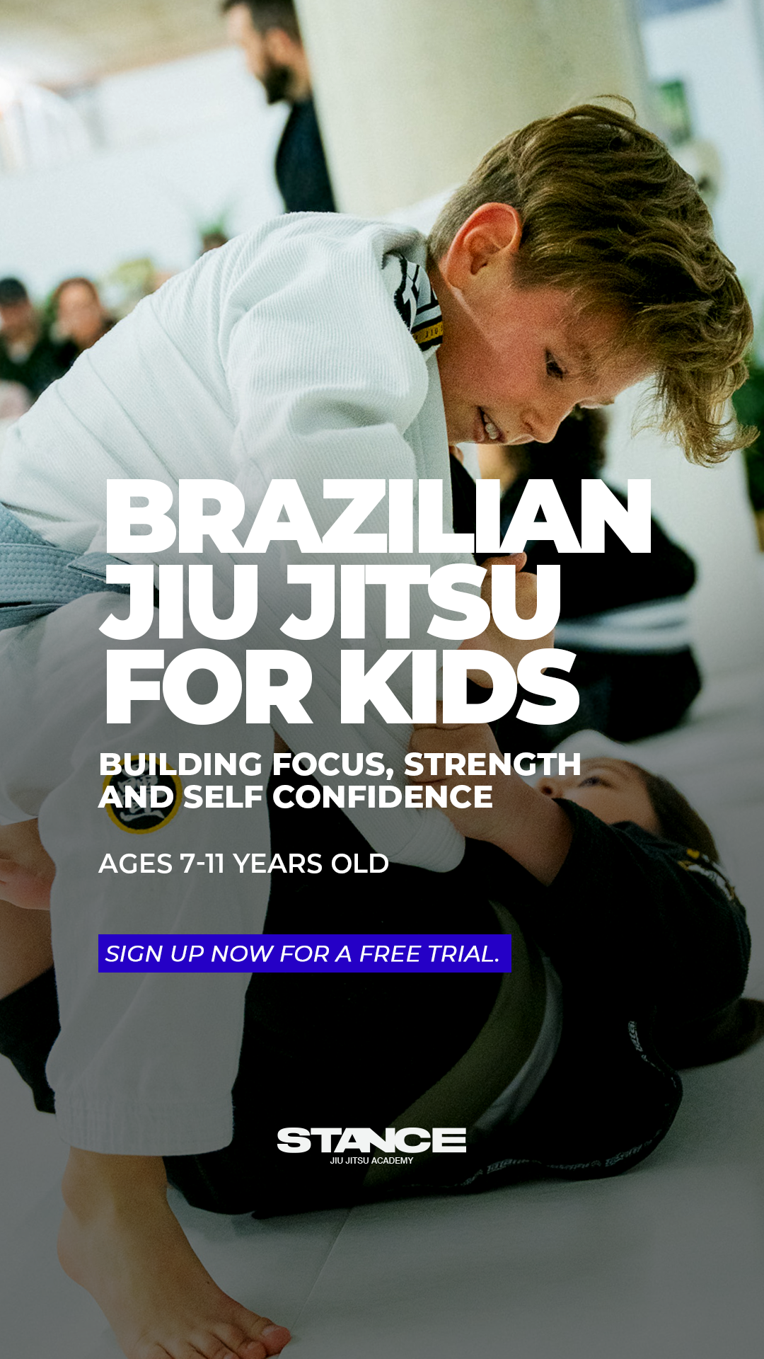 Stance Jiu Jitsu Academy Facebook ad: Looking for Kids Activities in South East London?