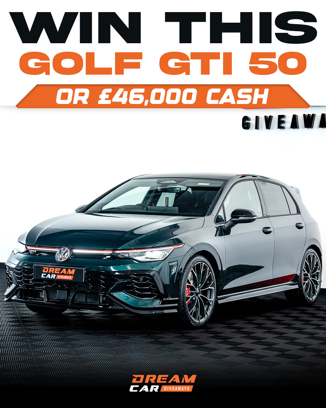 Dream Car Giveaways Facebook ad