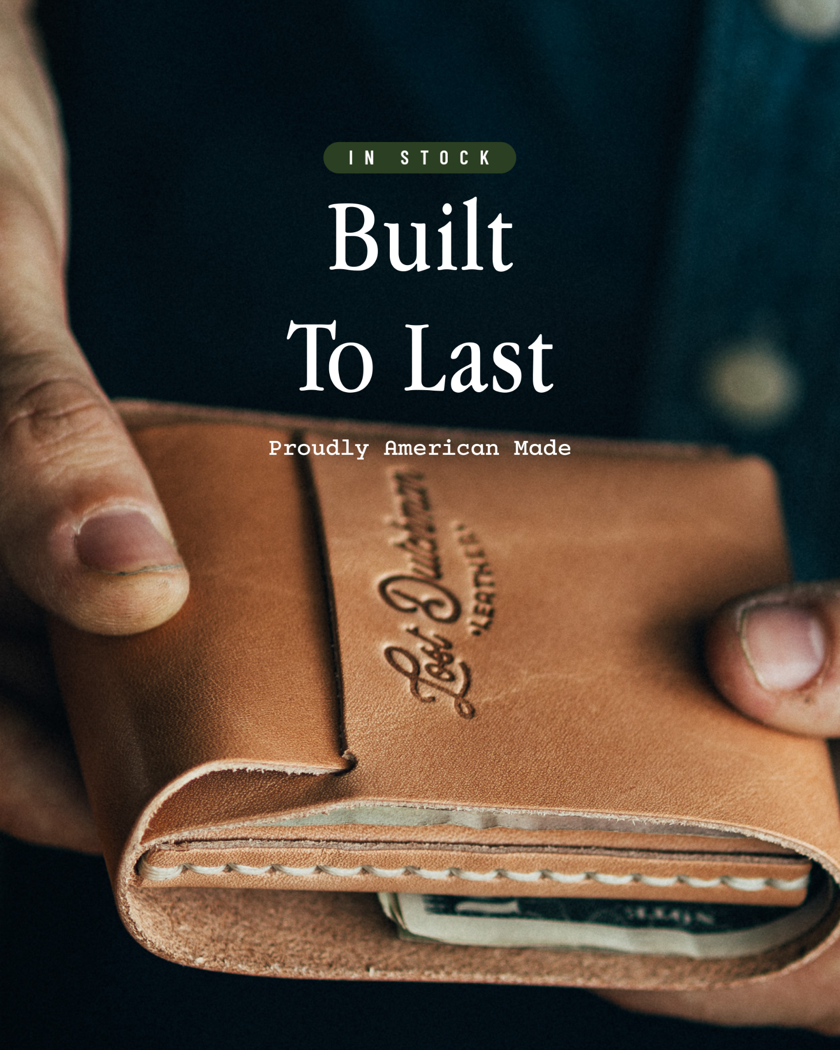 Lost Dutchman Leather Goods Facebook ad