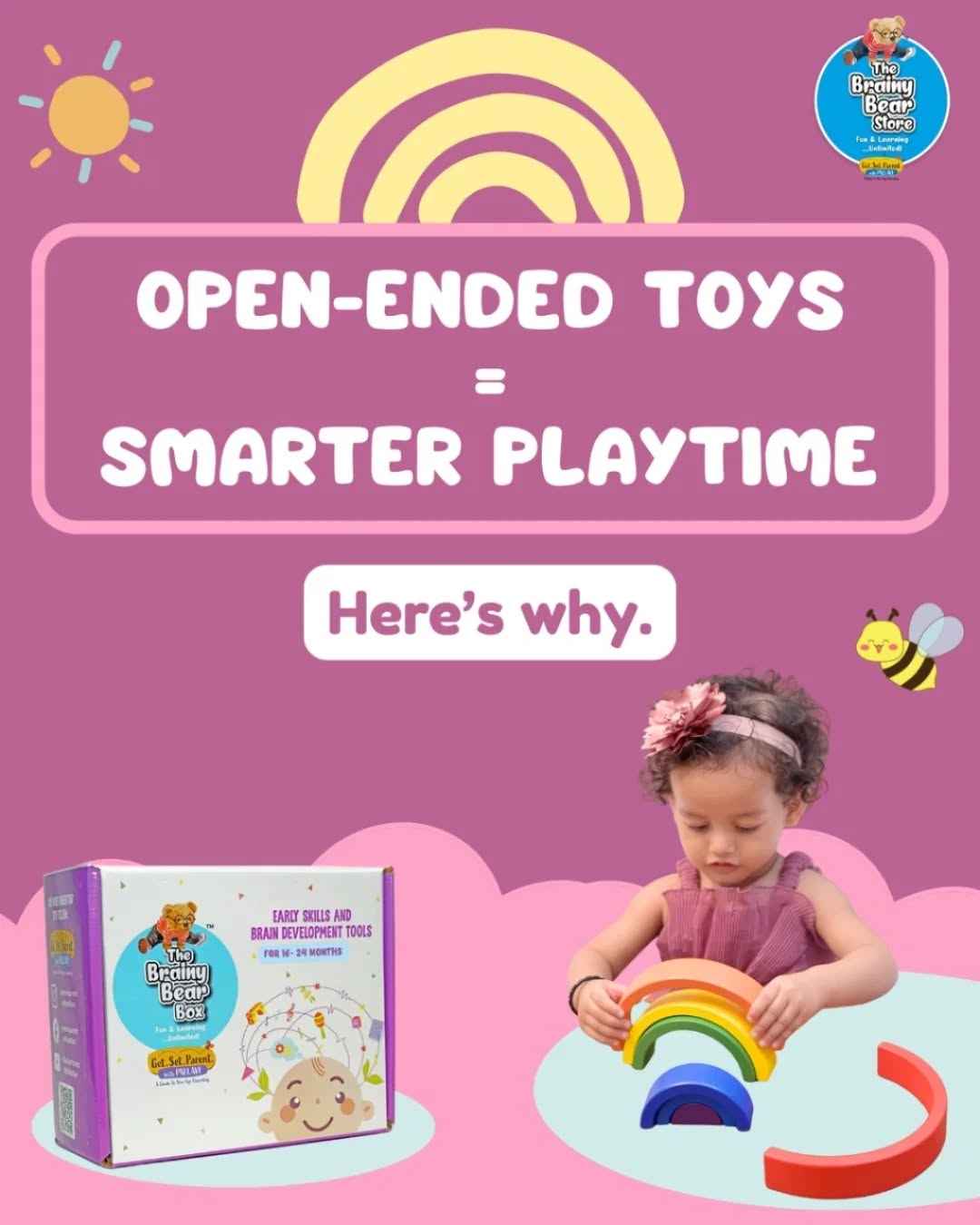 The Brainy Bear Store Facebook ad