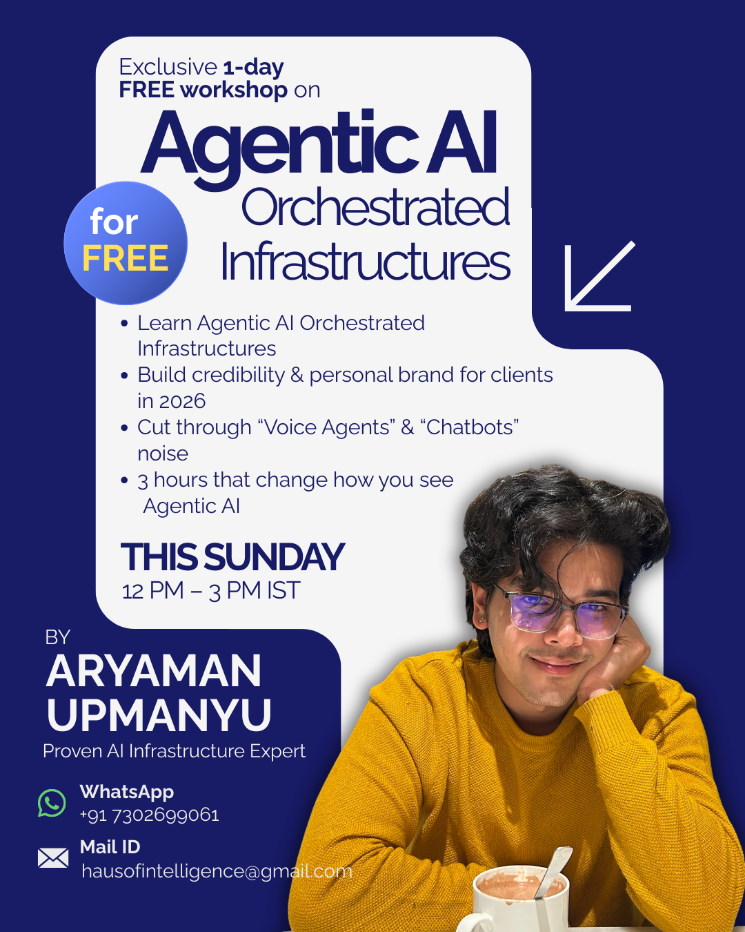 Aryaman Upmanyu Facebook ad