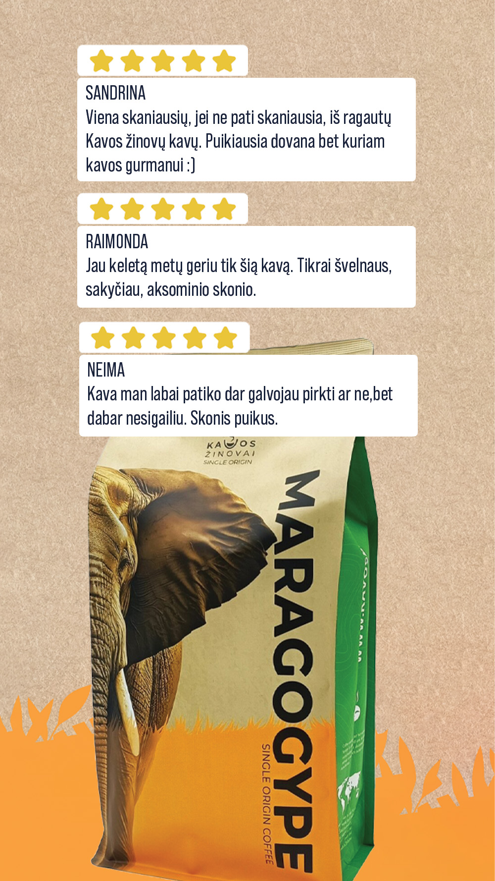 Kavos Žinovai Facebook ad