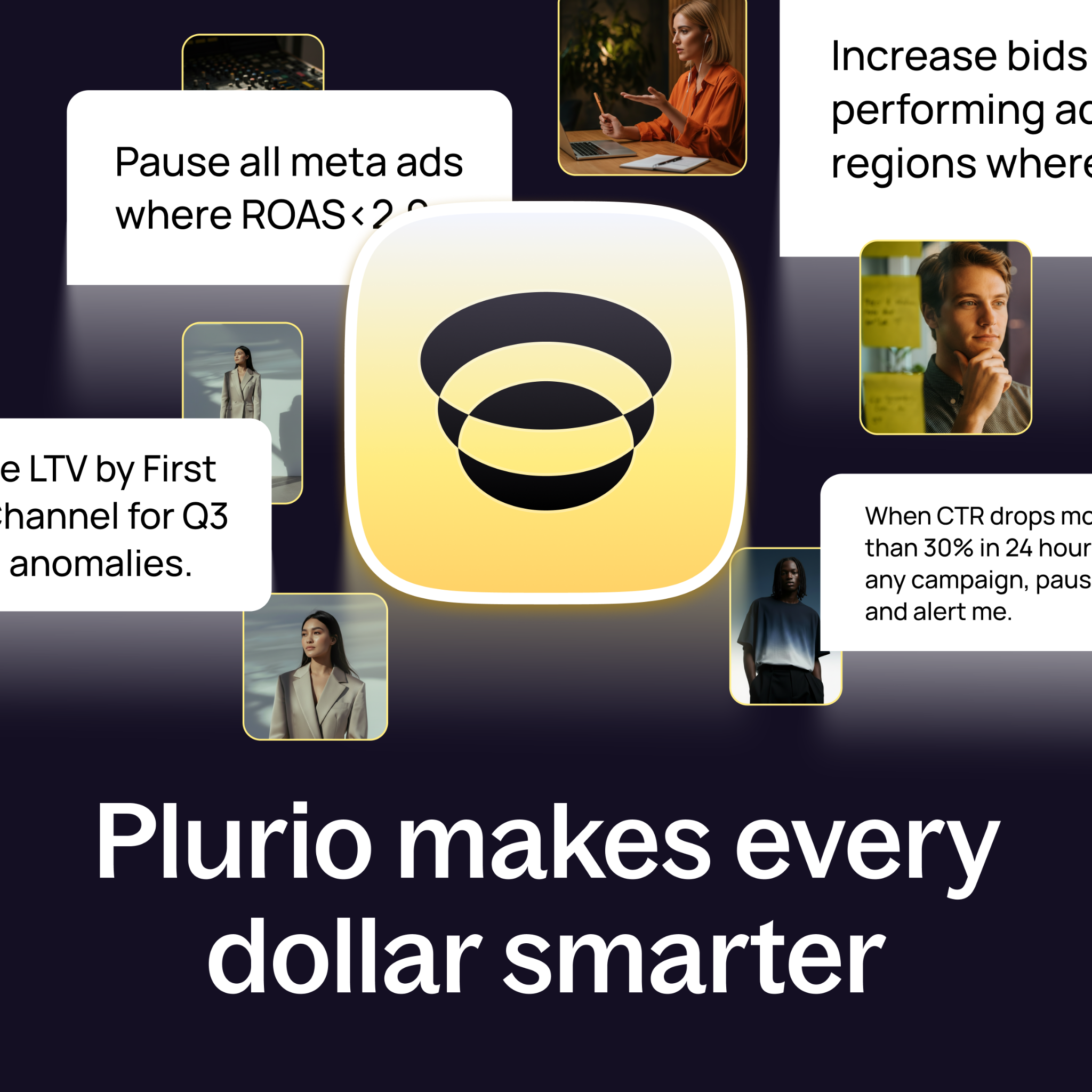 Plurio Facebook ad: Facebook and Google are optimizing for form fills…