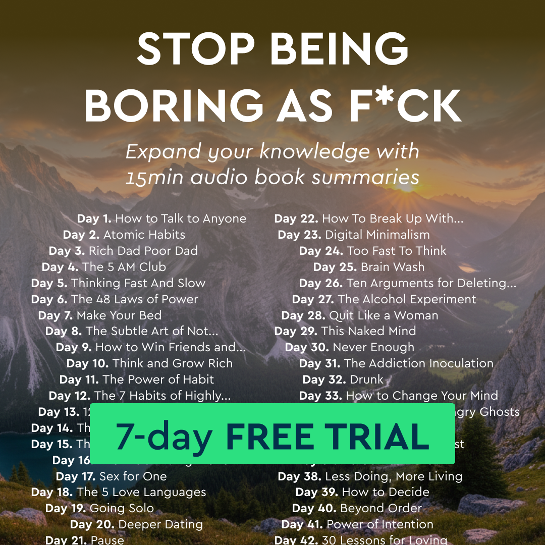 Blinkist Facebook ad
