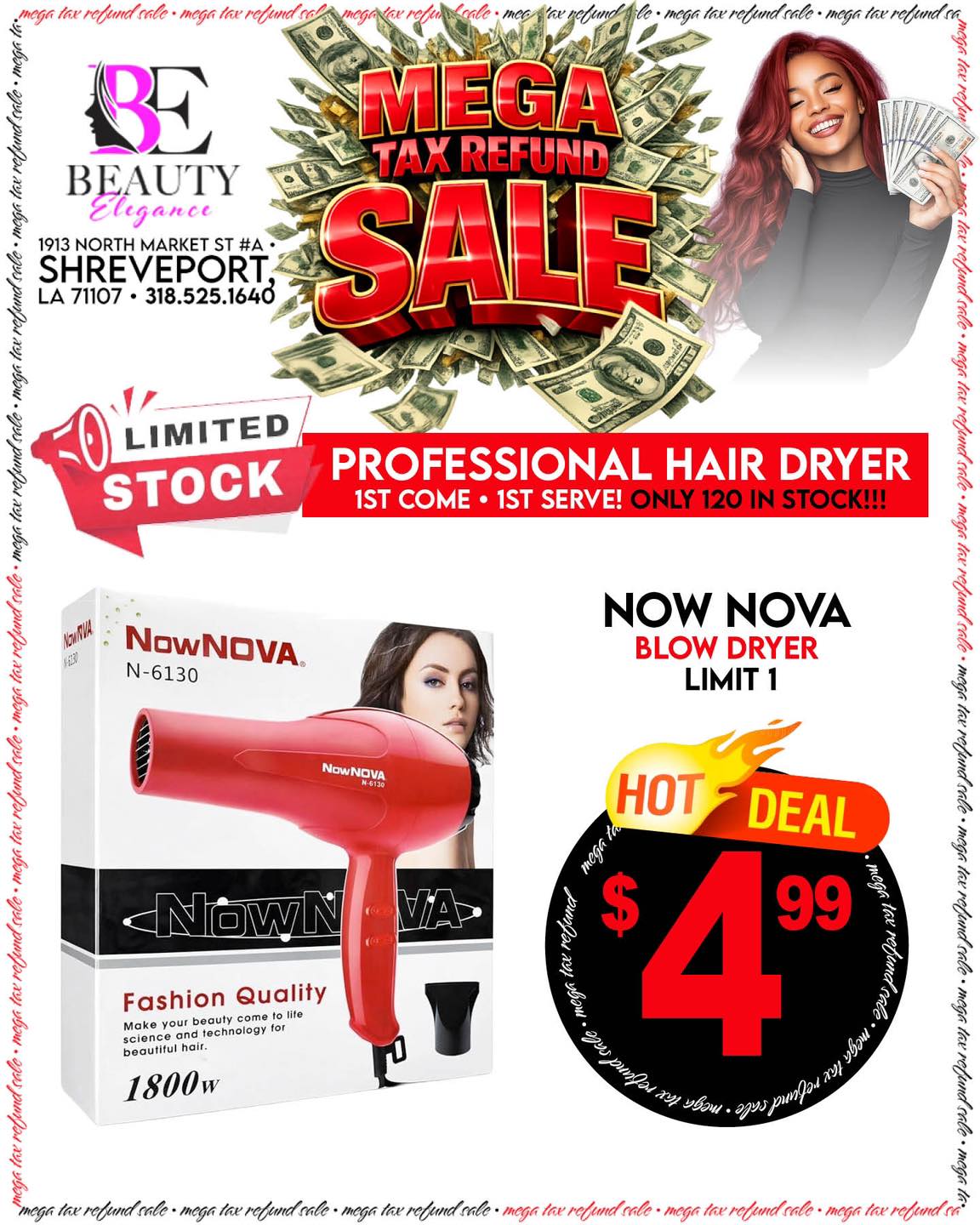 Beauty Elegance Shreveport Facebook ad