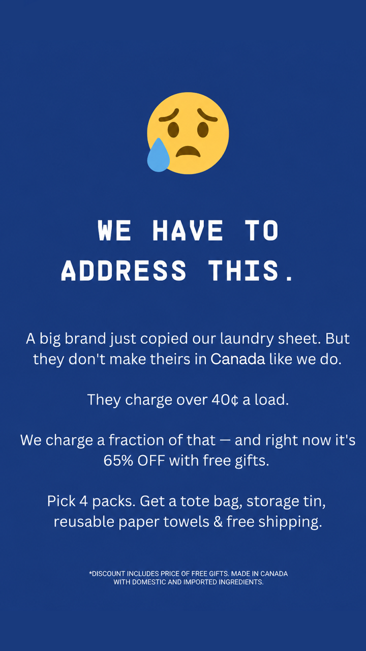 Earth Breeze Facebook ad