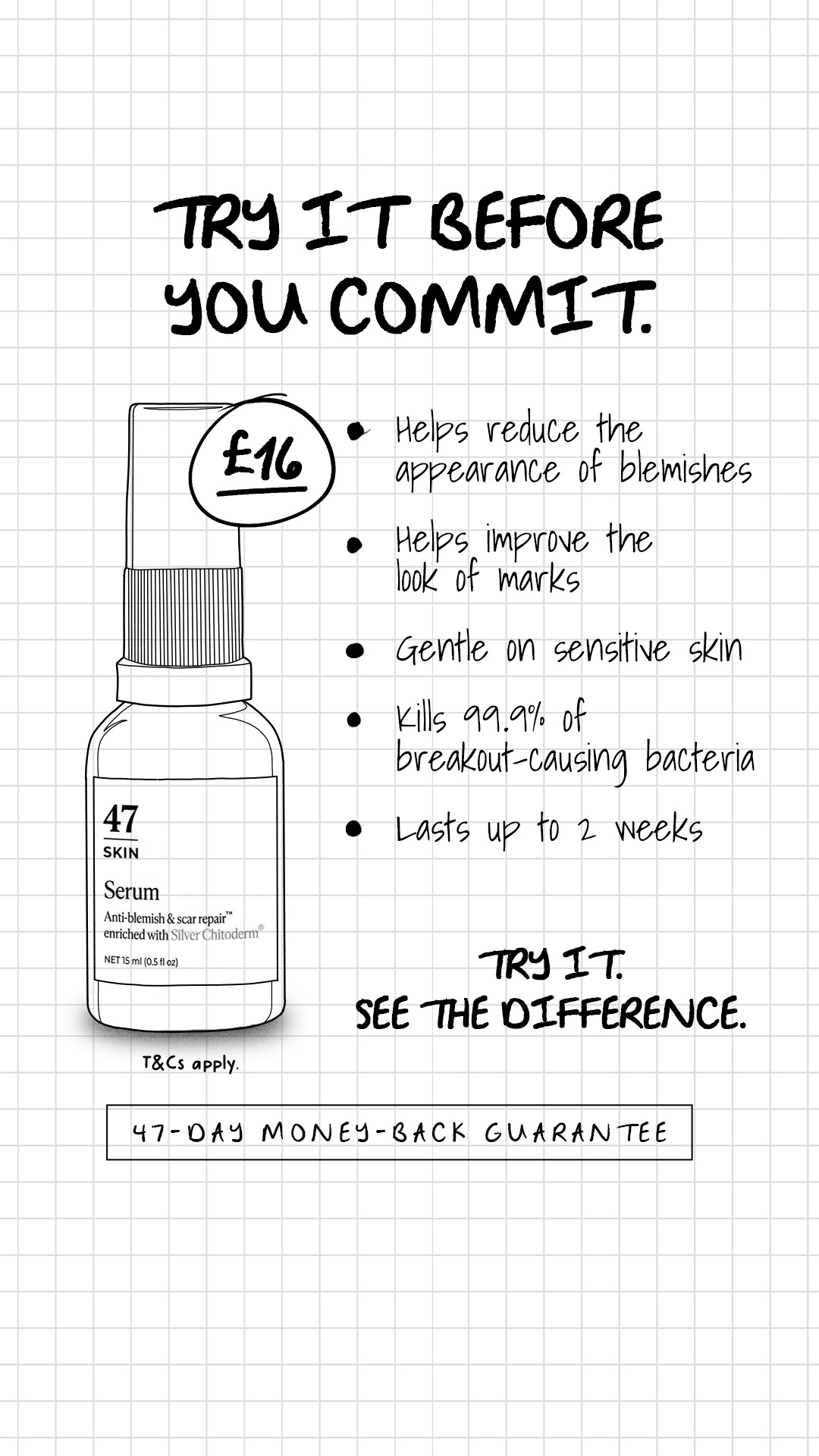 47Skin Facebook ad