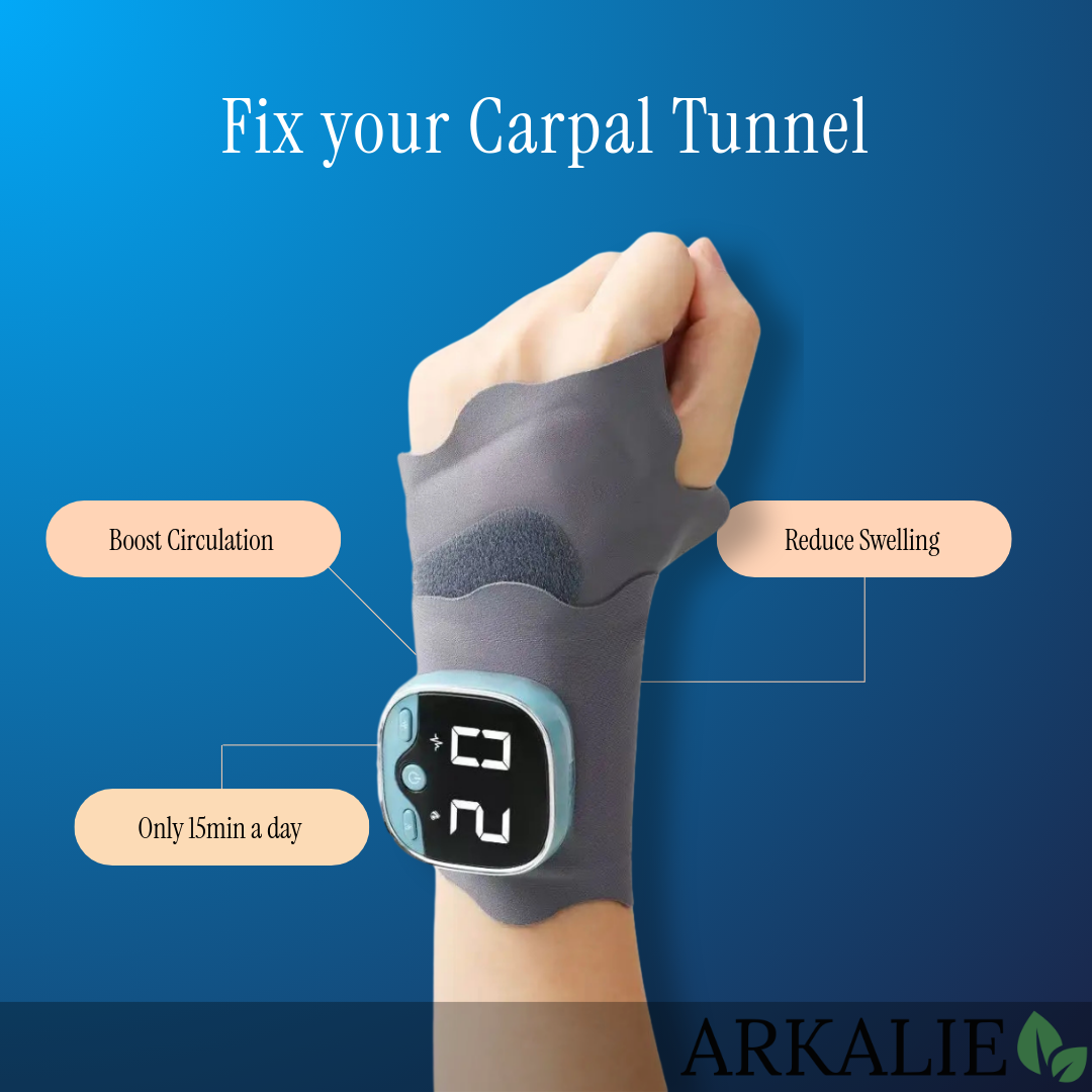 Arkalie Facebook ad: End the cycle of Carpal Tunnel pains