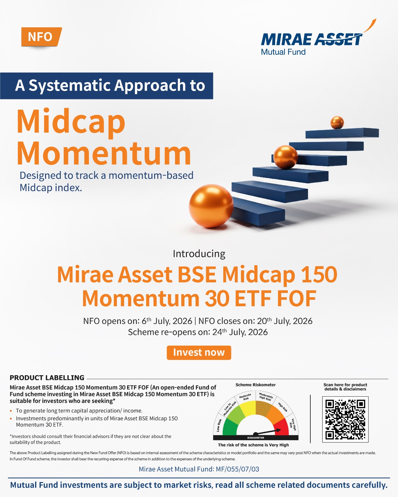 Mirae Asset India Facebook ad