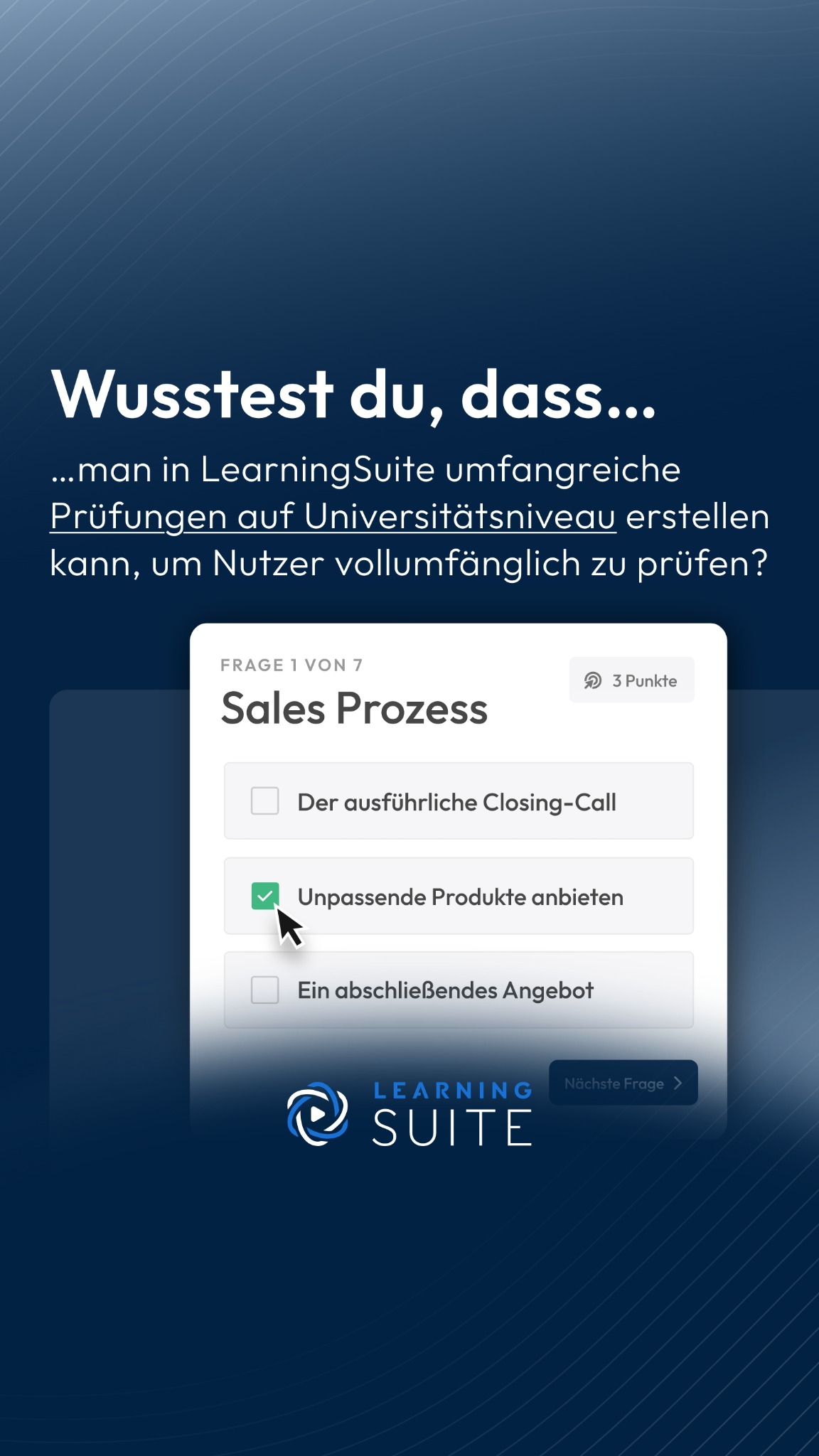 LearningSuite Facebook ad