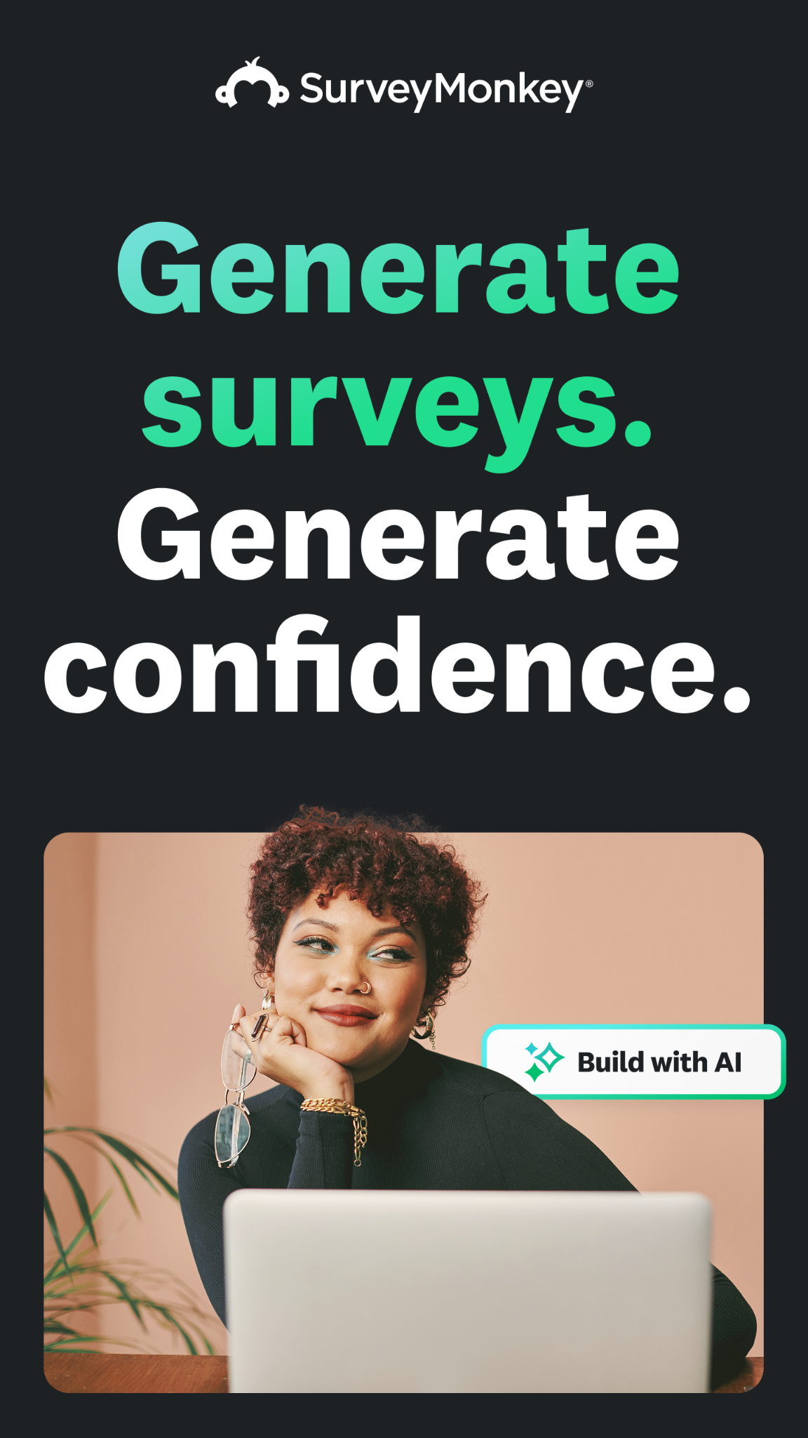 SurveyMonkey Facebook ad