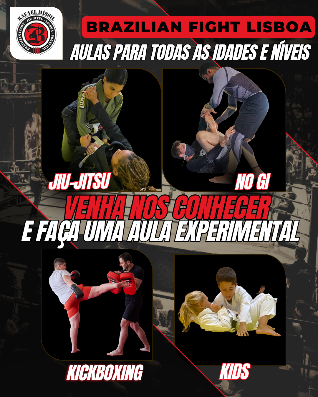 Brazilian.fight.lisboa Facebook ad: Sente que precisa de mais disciplina, confiança e…