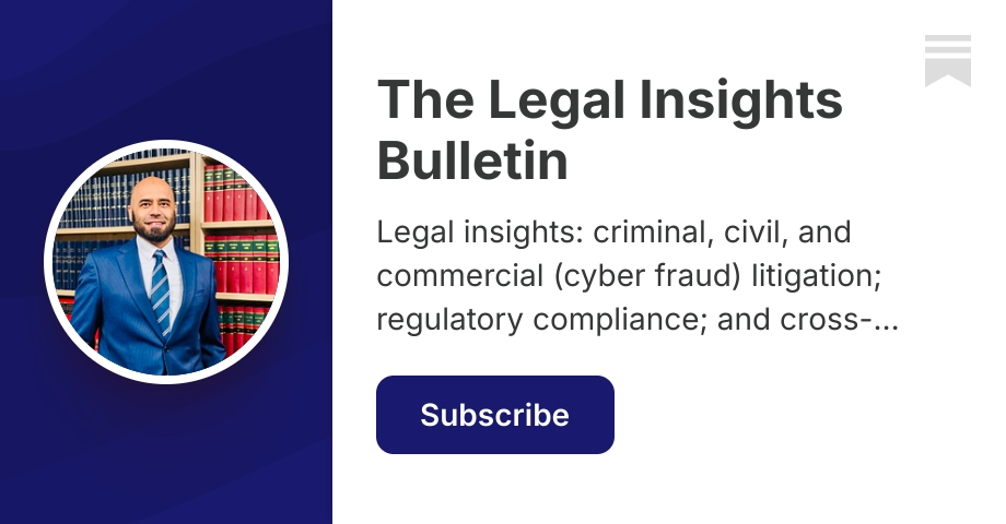 Ahmed Ashfaq Facebook ad: The Legal Insights Bulletin | Ahmed Ashfaq, Solicitor |…