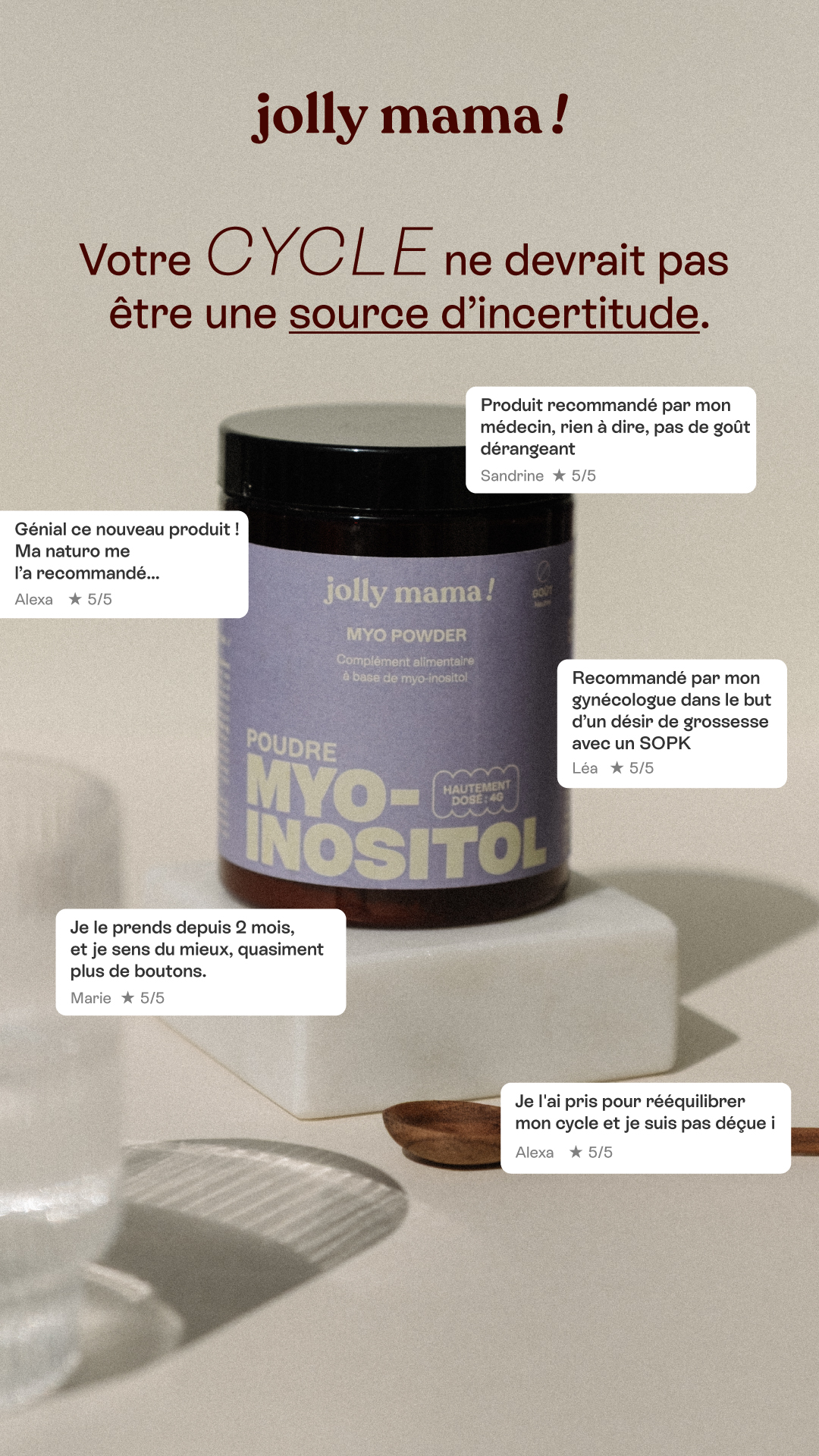 Jolly Mama Facebook ad