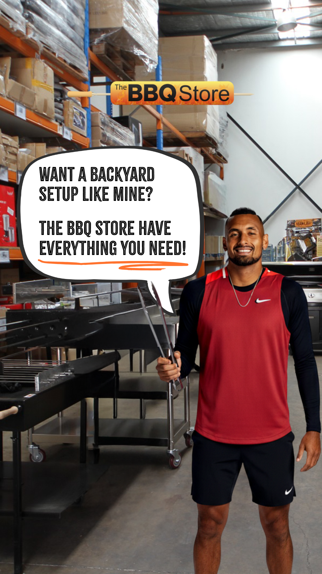 The BBQ Store Facebook ad
