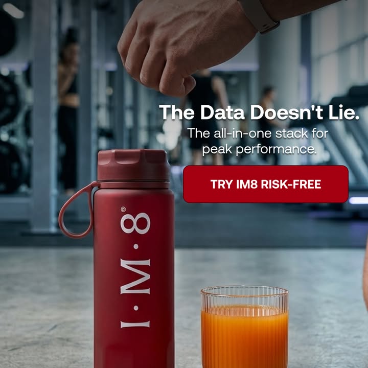 IM8 Global Facebook ad: The Beckham Stack: Nutrition Meets Longevity