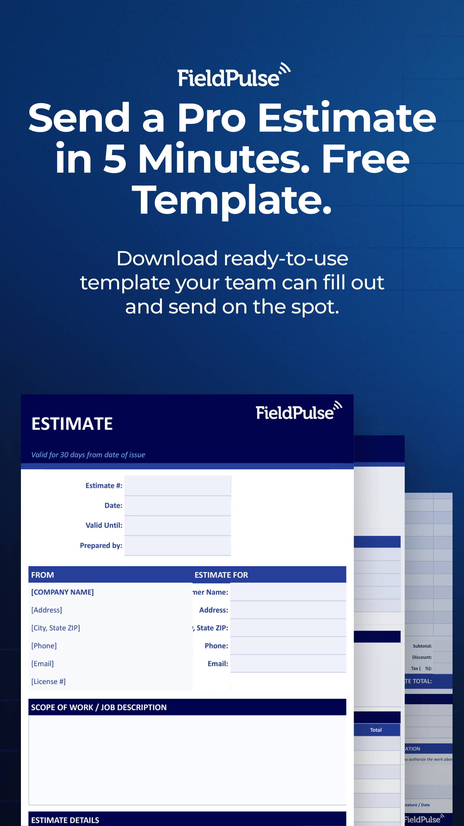 FieldPulse Facebook ad