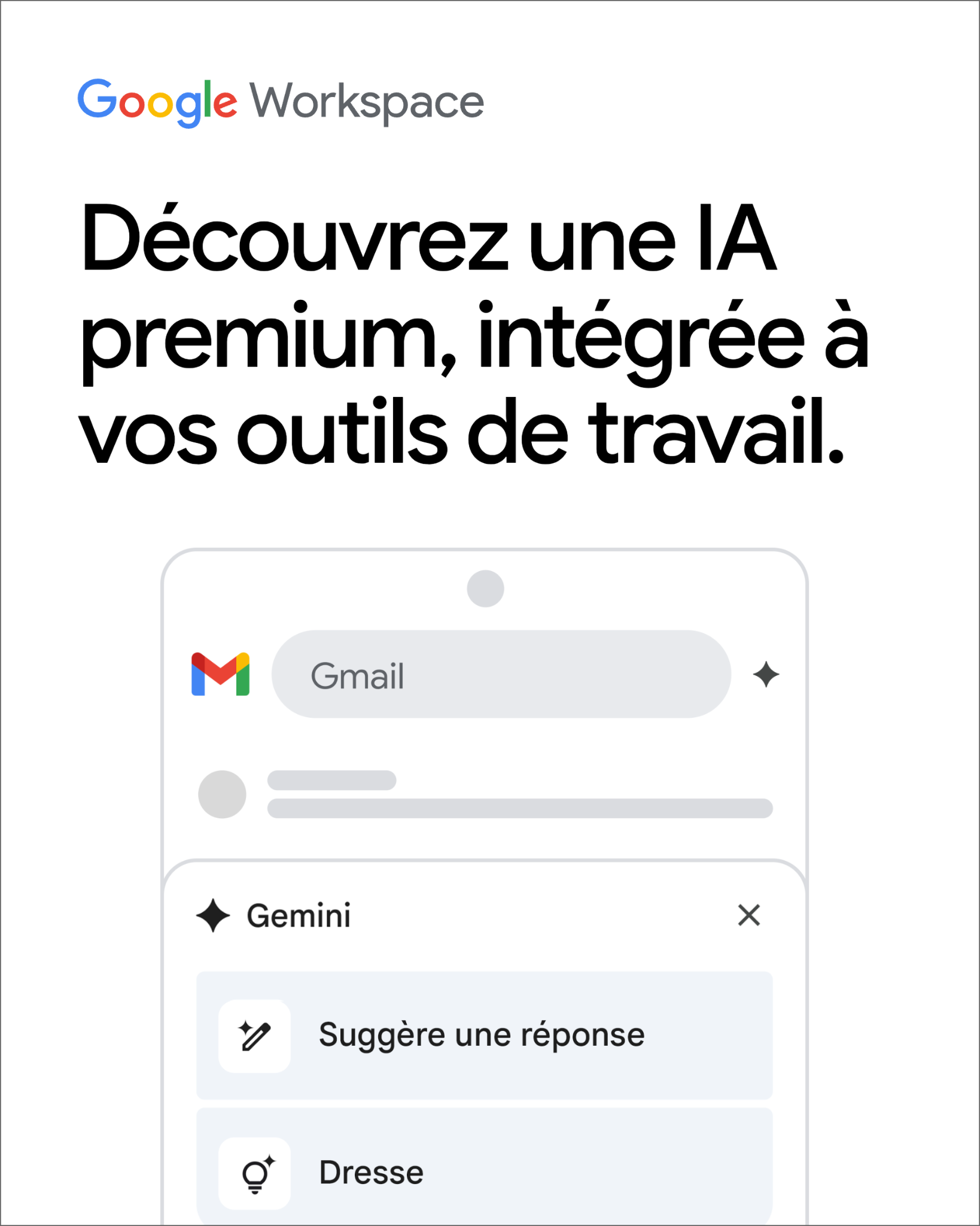 Google Workspace Facebook ad