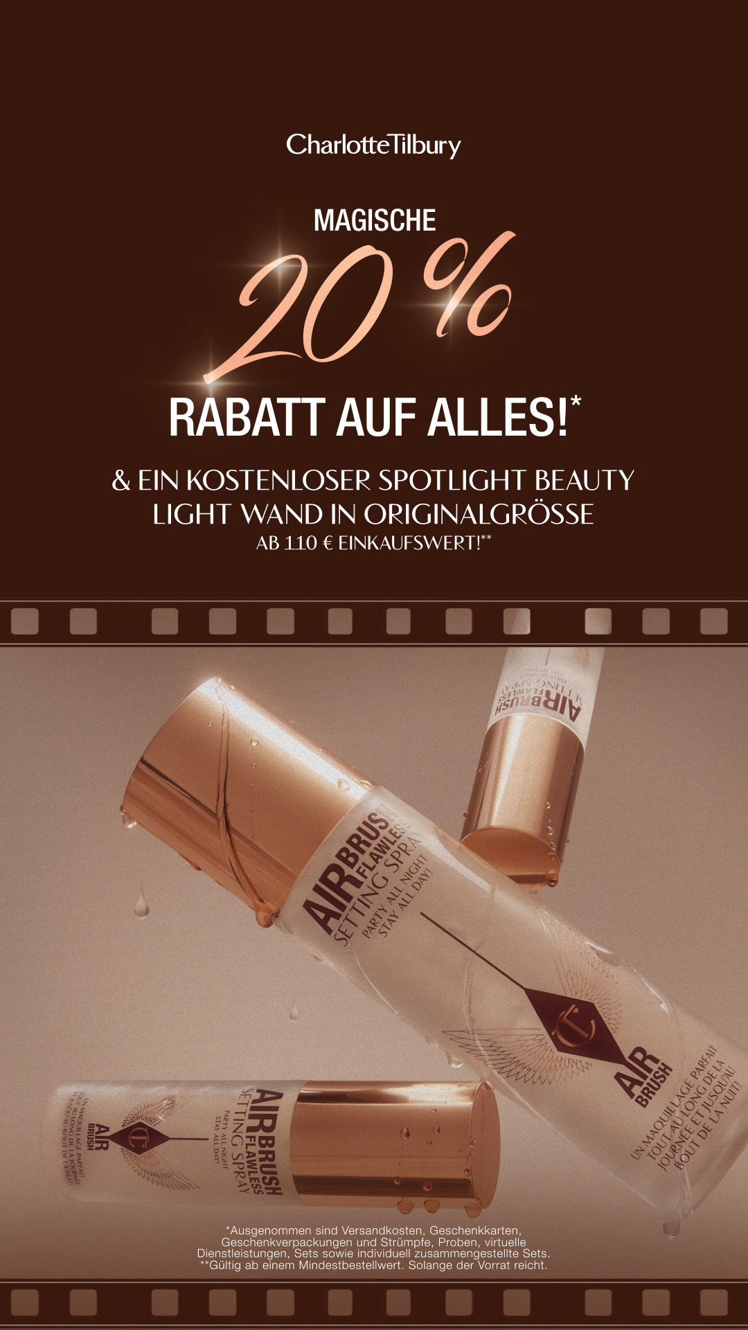 Charlotte Tilbury Facebook ad