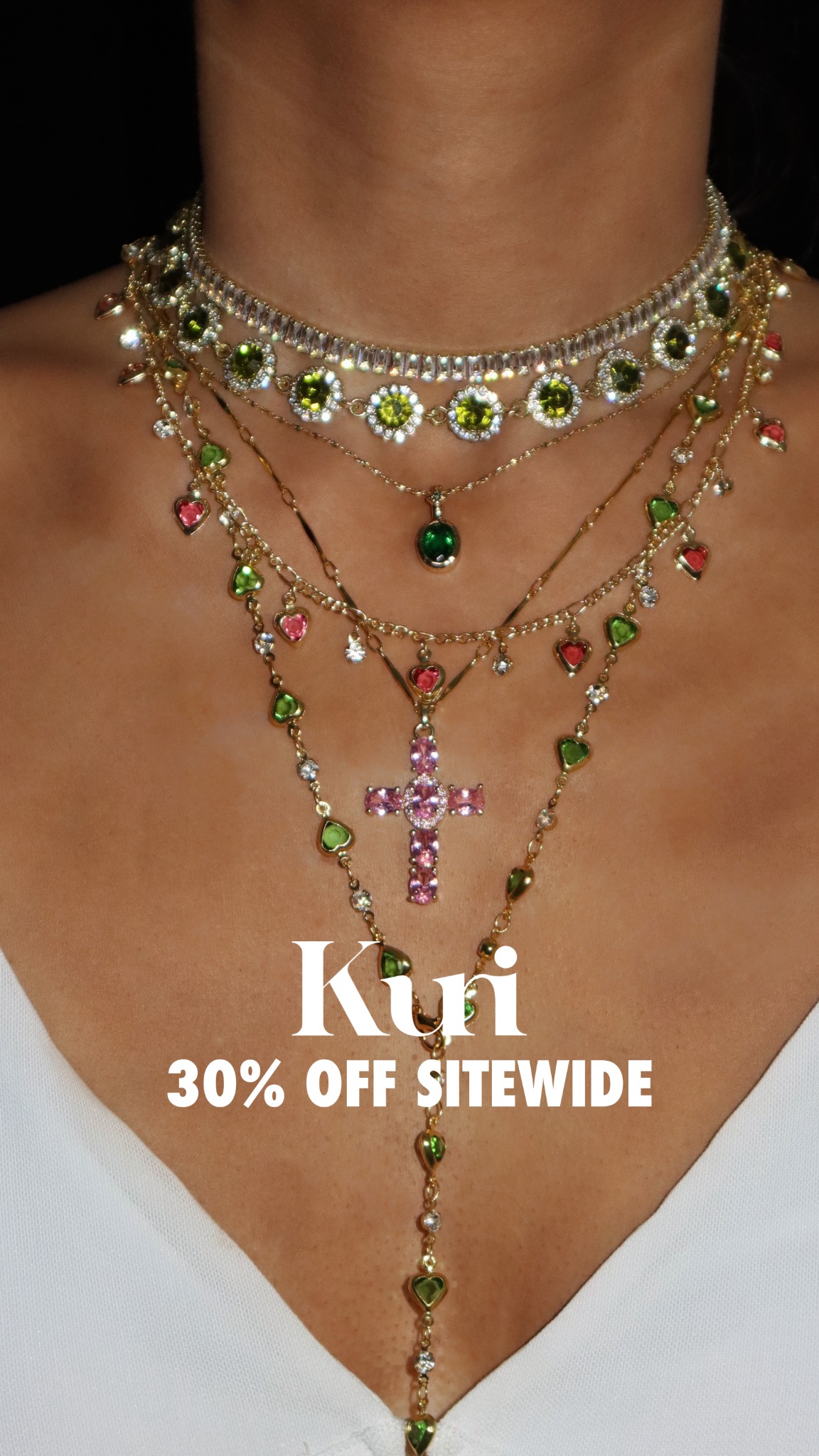 Kuri jewelry Facebook ad