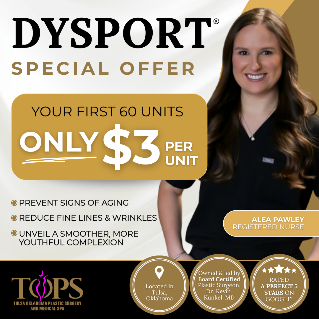 Tulsa Oklahoma Plastic Surgery/TOPS Medical Spa Facebook ad