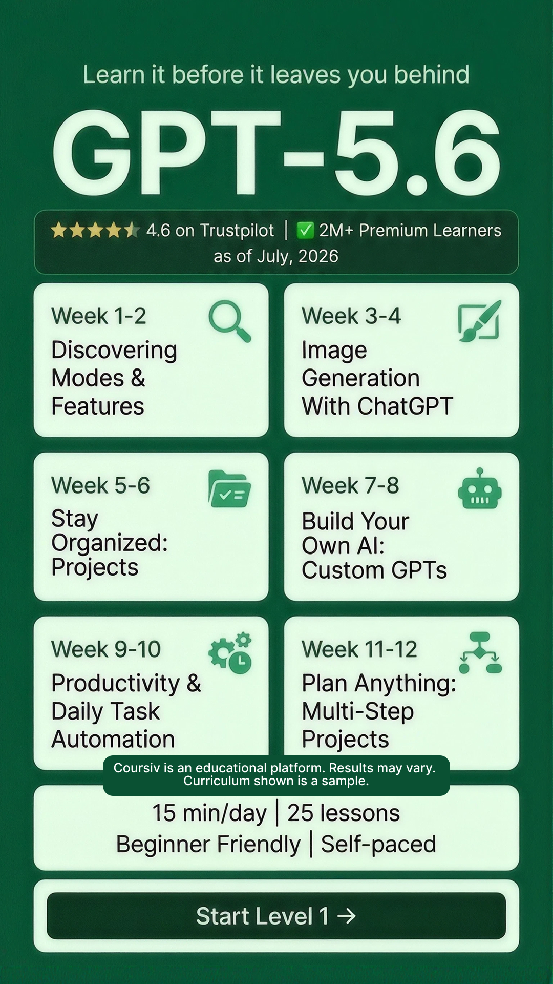 Coursiv Facebook ad